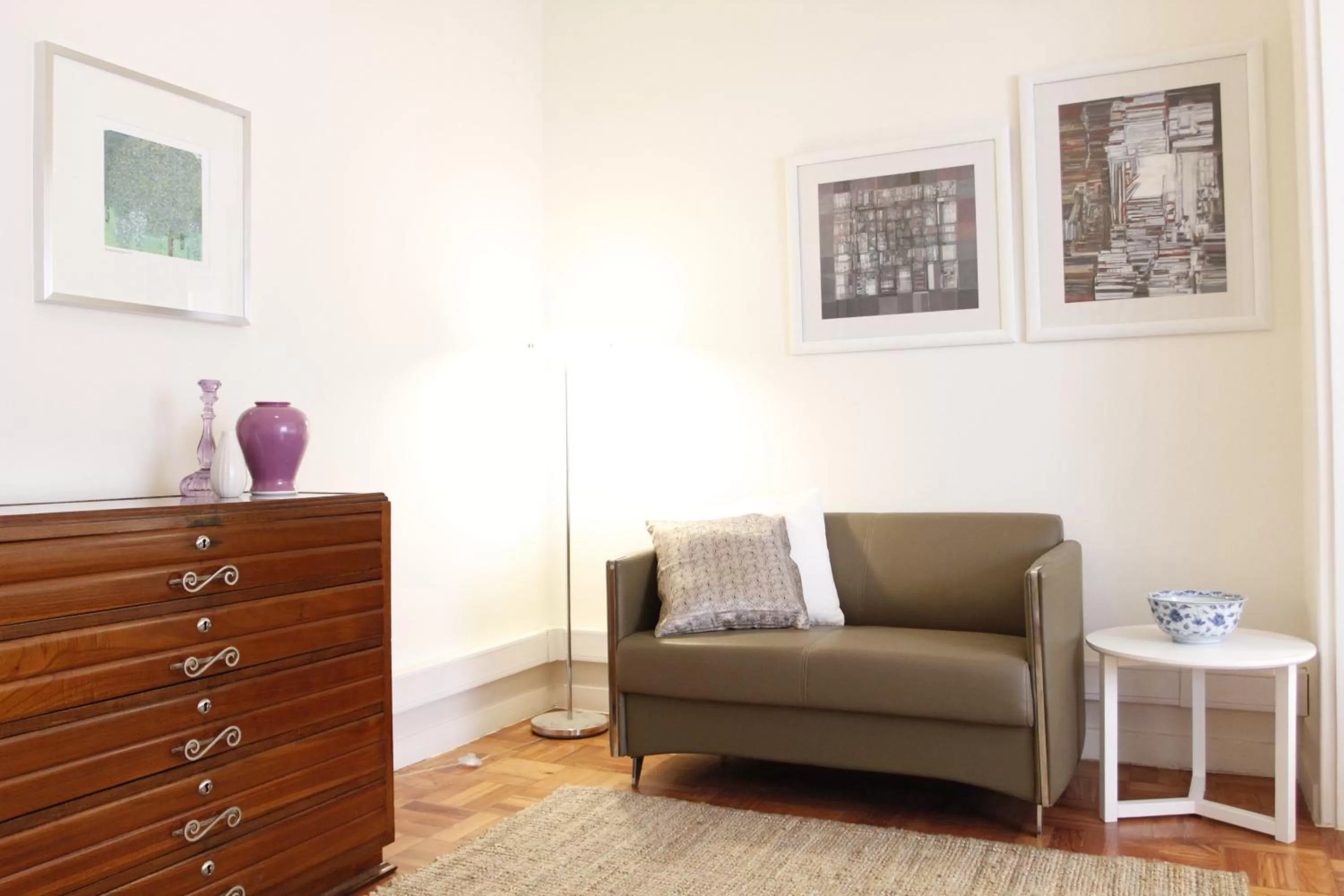 Living room in Magnolia Guesthouse