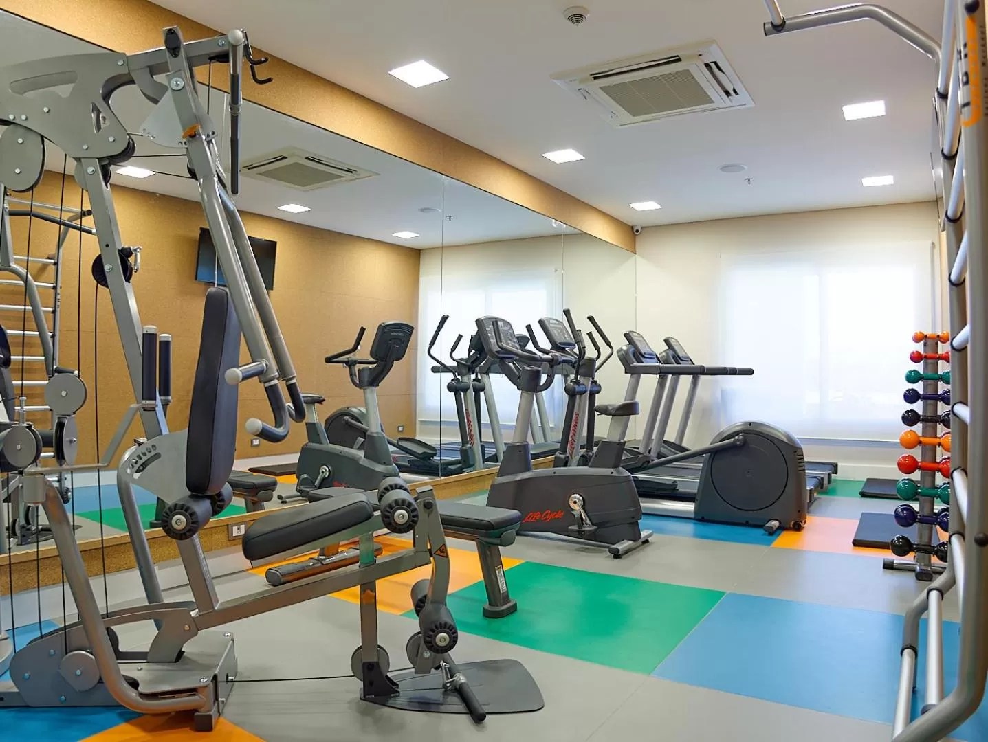 Fitness centre/facilities in Rio Hotel by Bourbon Campinas
