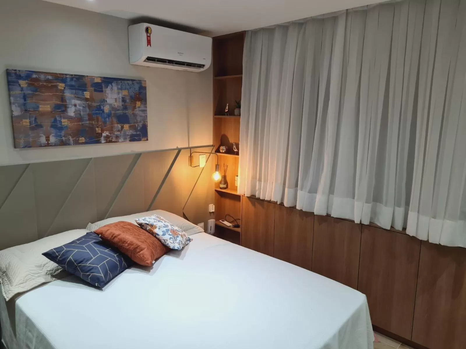 Photo of the whole room, Bed in Flats Bauten Cabo Branco