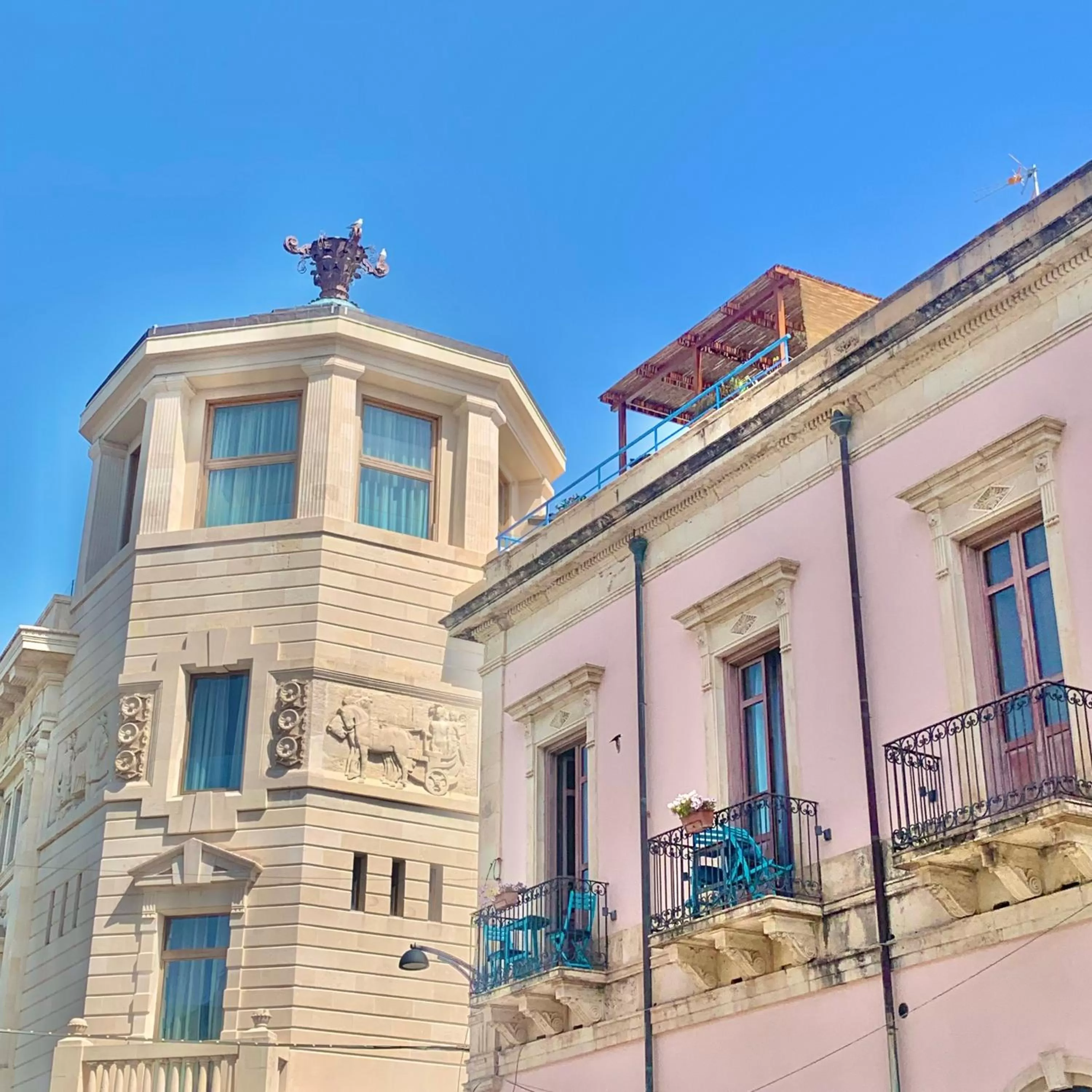 Property building in Hotel Posta