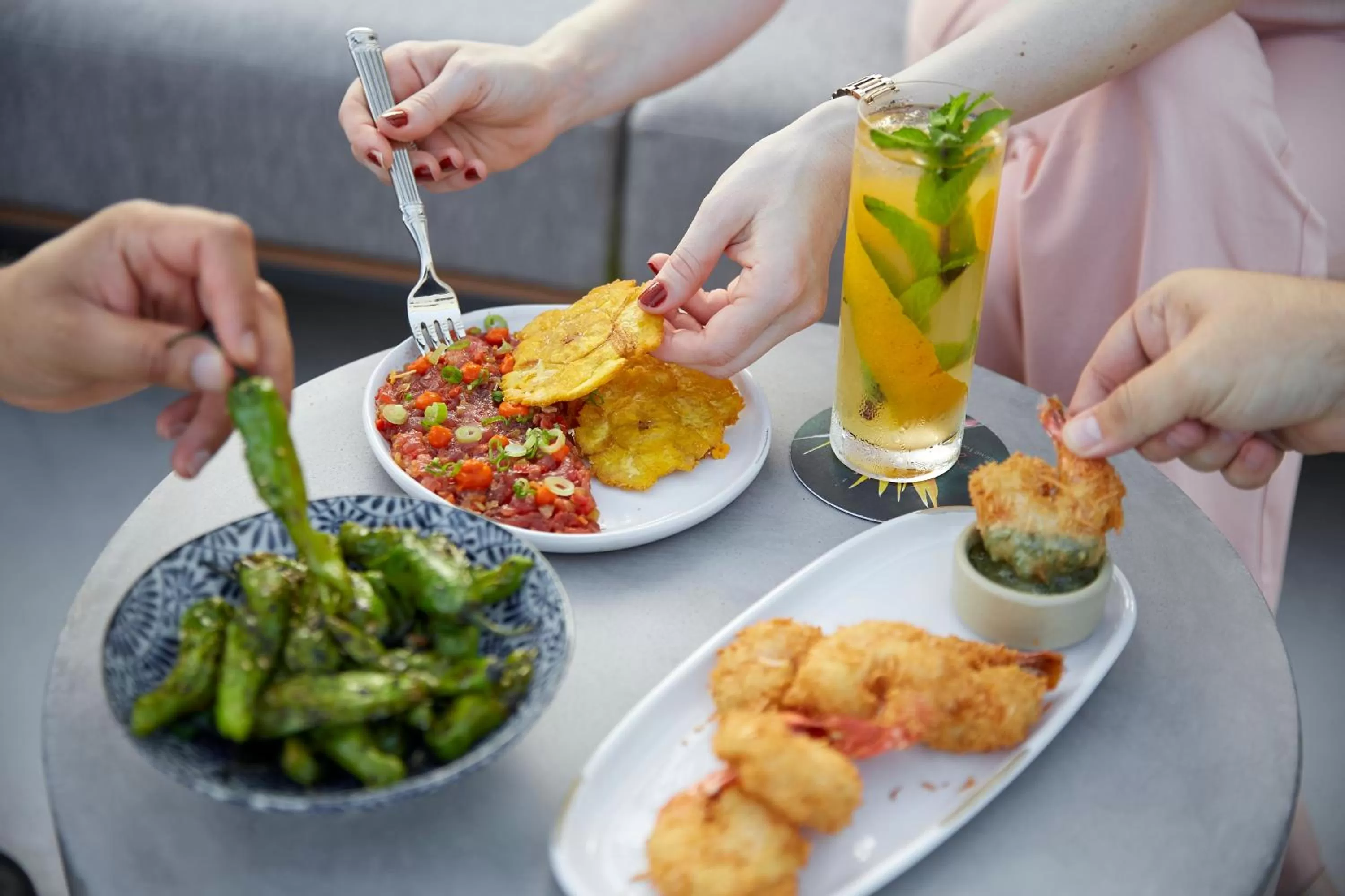 Food close-up in THesis Hotel Miami Coral Gables, Curio Collection by Hilton