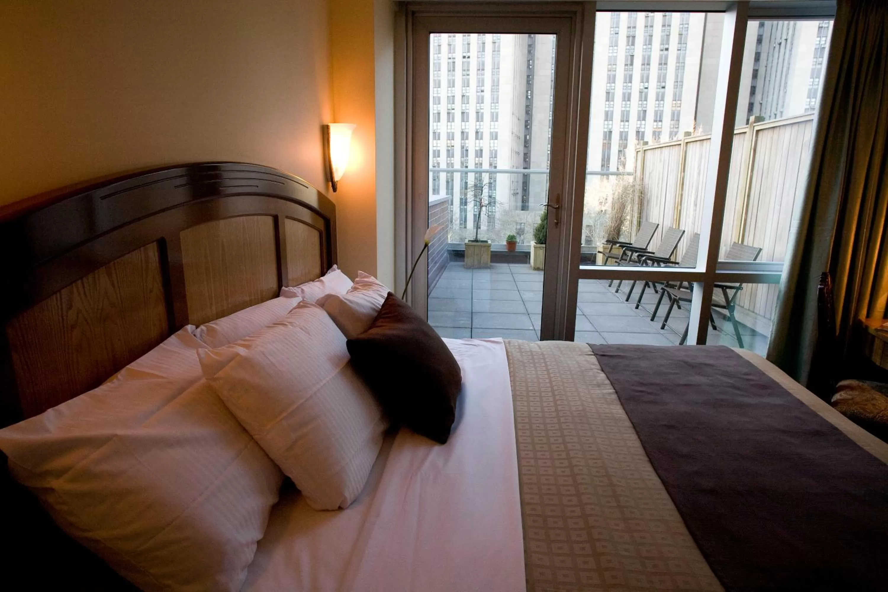 Bed in Hotel Mulberry