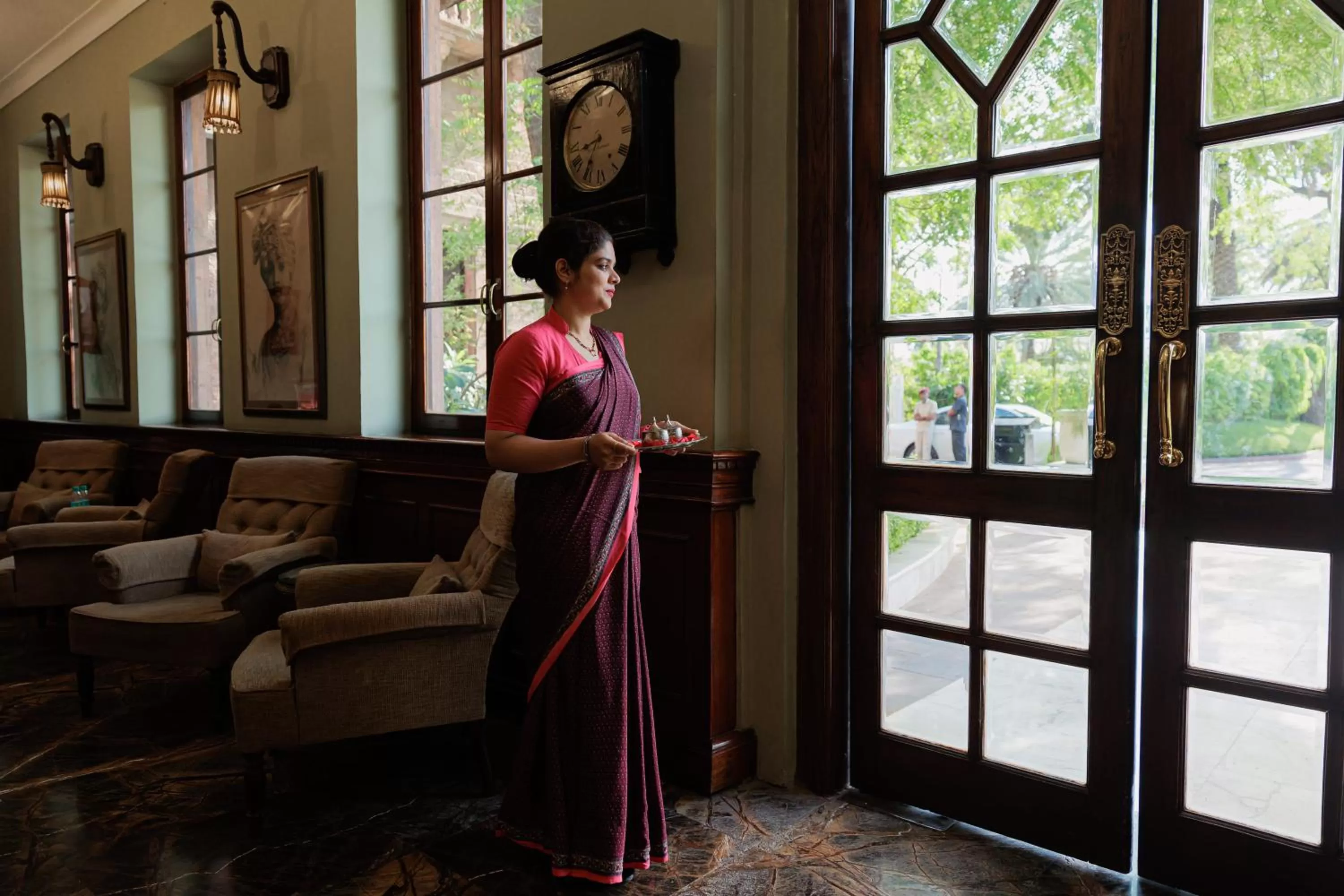 Lobby or reception in Ajit Bhawan - A Palace Resort