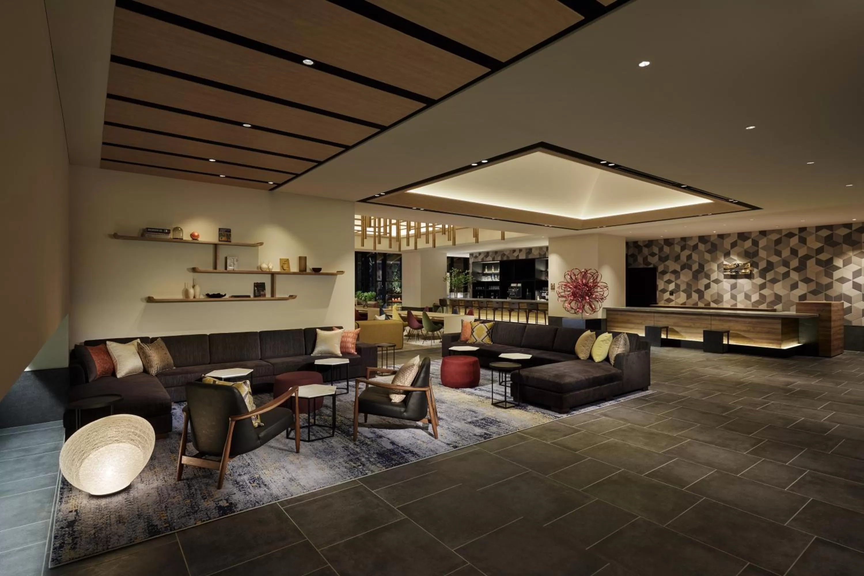 Lobby or reception in Hyatt House Kanazawa