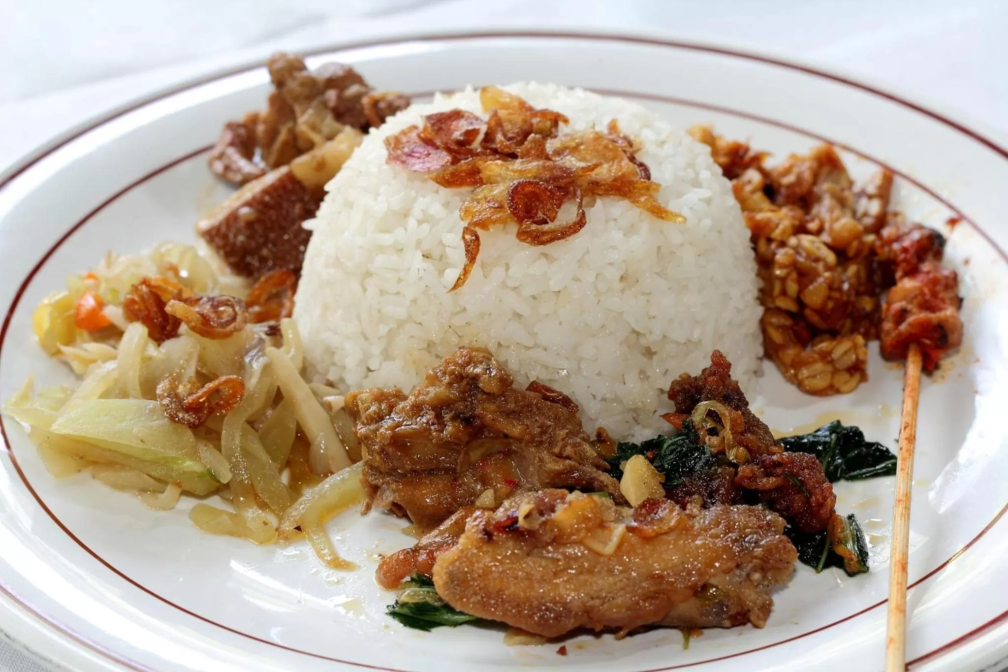 Food in Bella House Monkey Forest