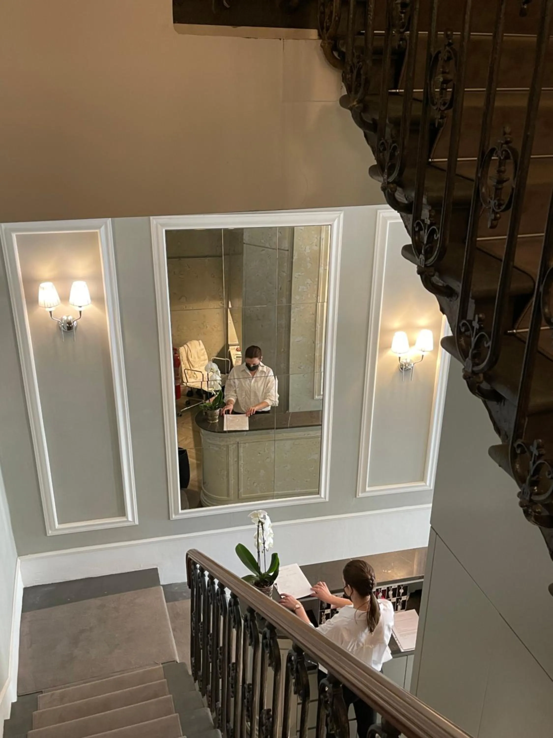 Lobby or reception in Hotel Lombardia