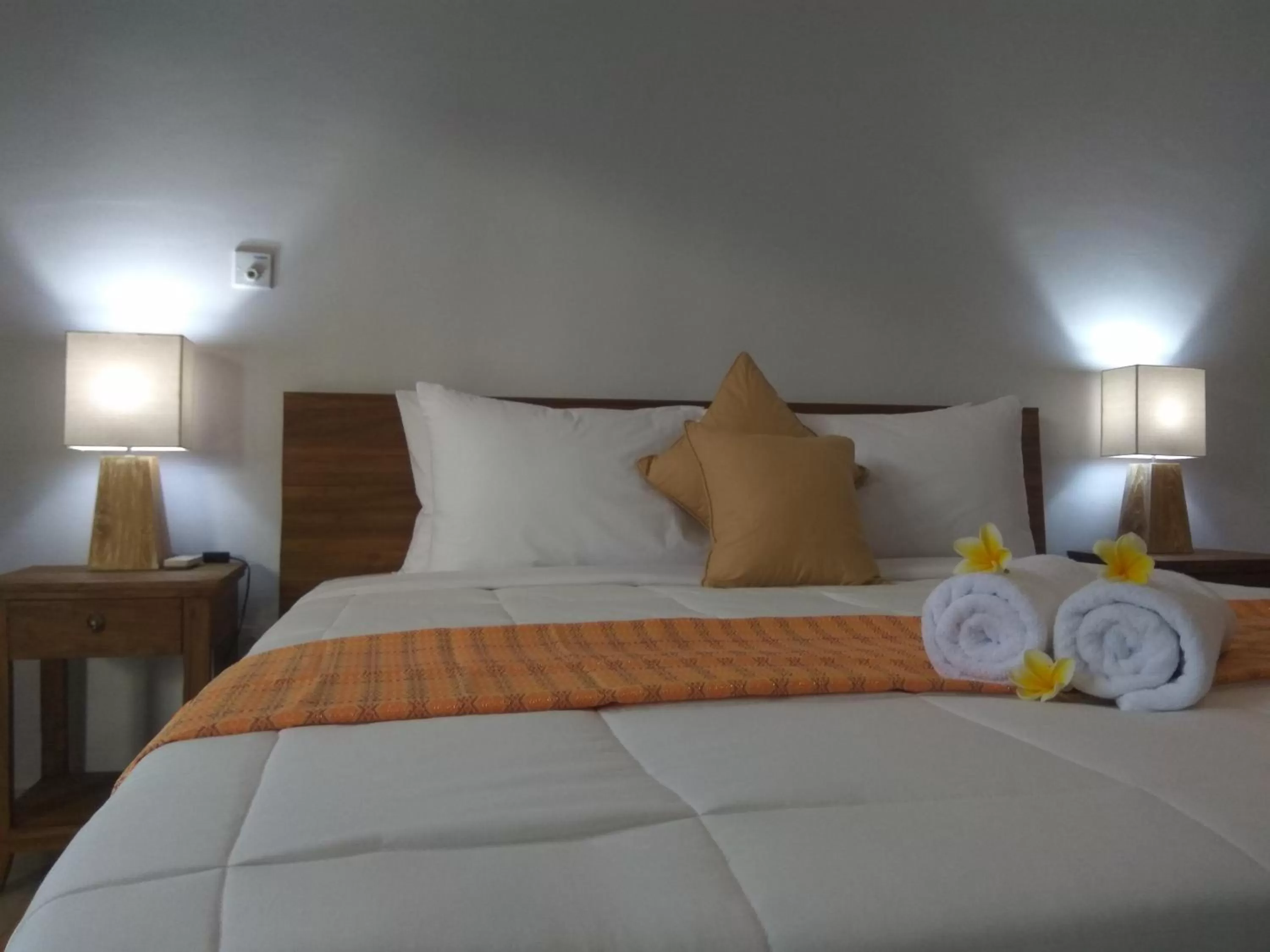 Photo of the whole room, Bed in The Hidden Bali Inn