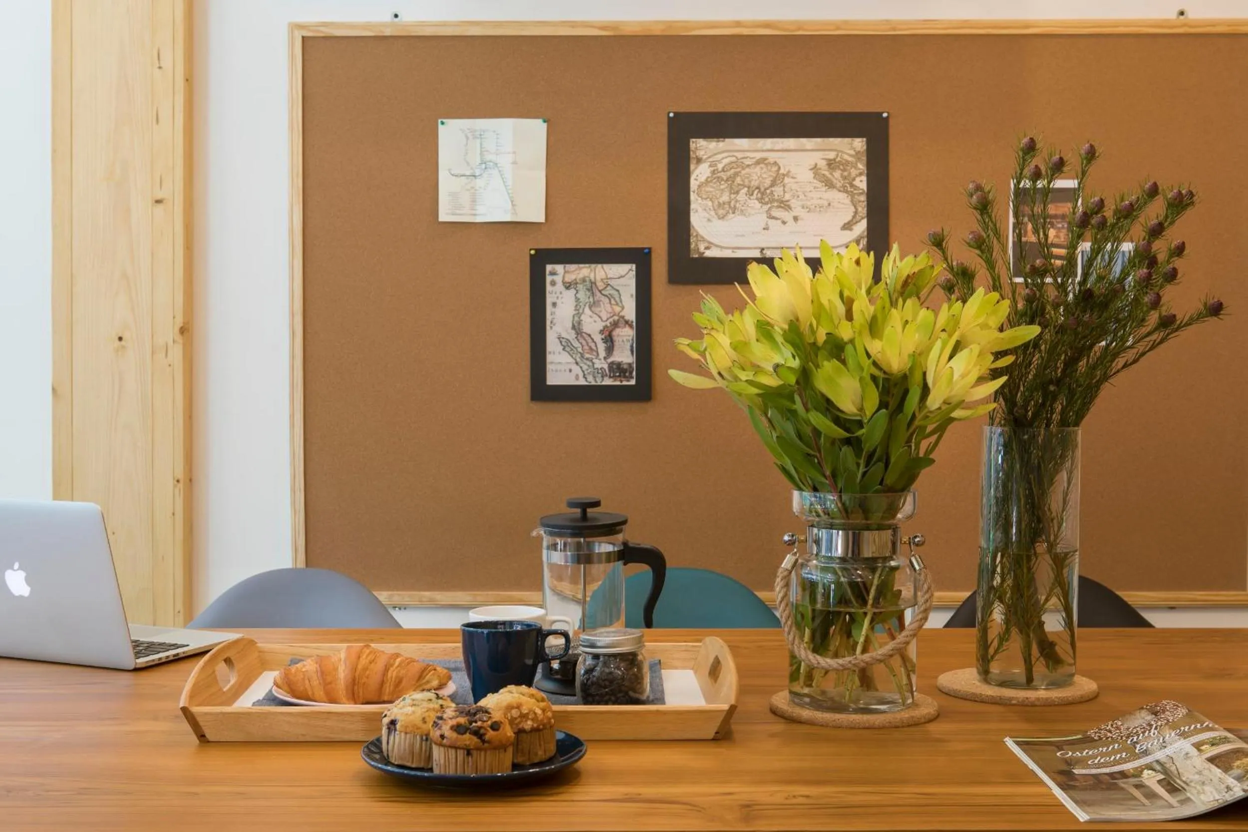 Decorative detail in Timber Hostel