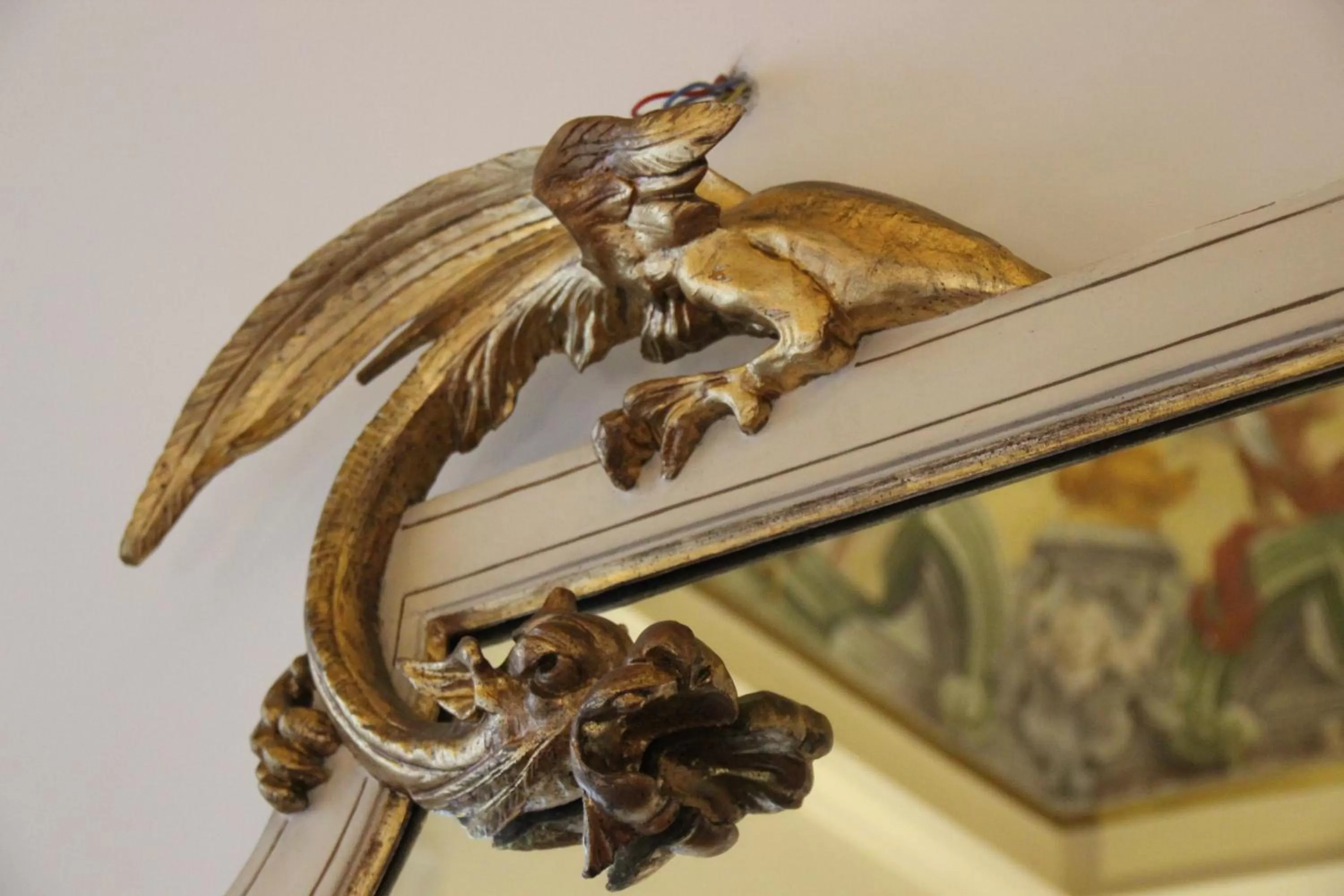 Decorative detail in B&B Palazzo Conforti