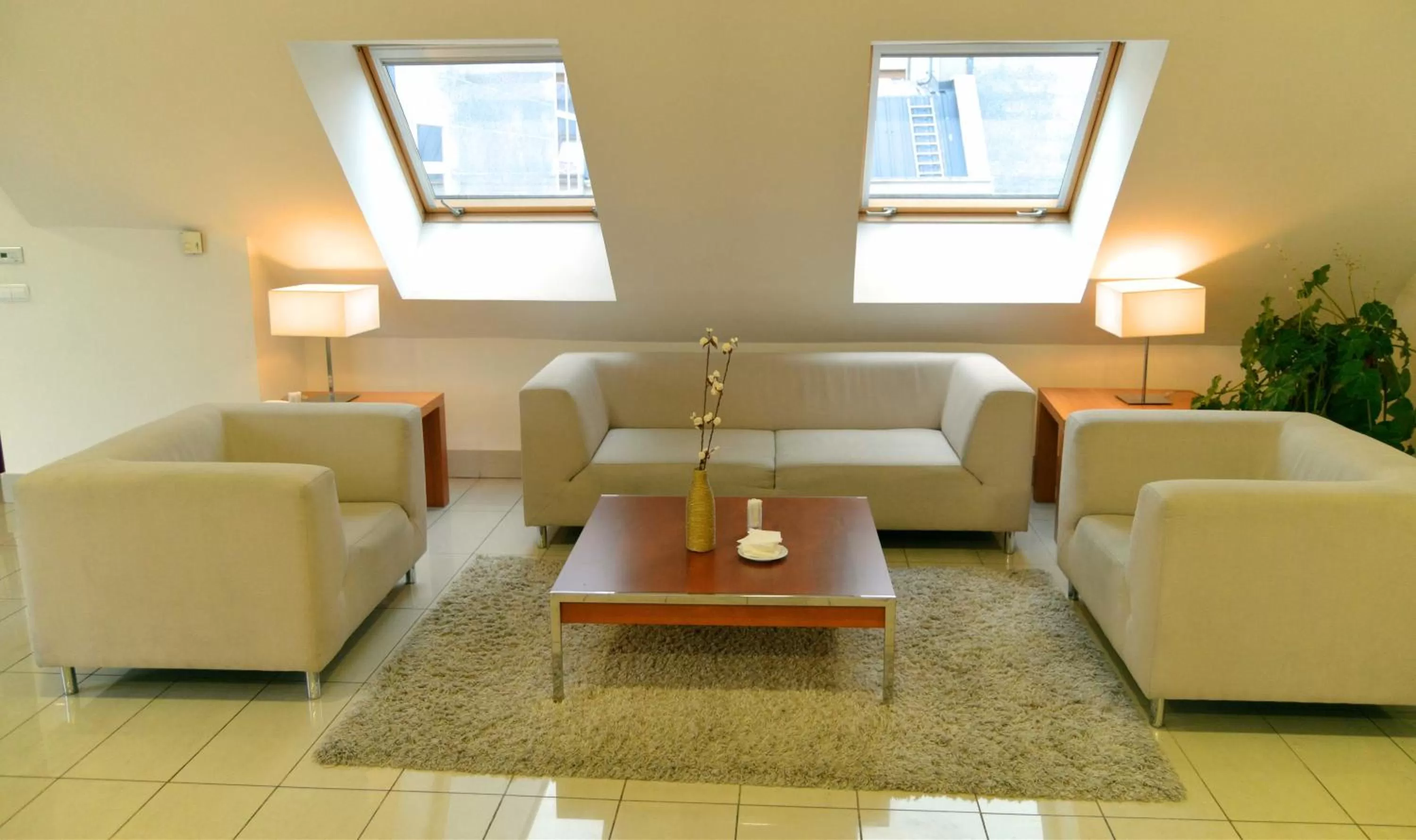 Lobby or reception in FC Infantas de León