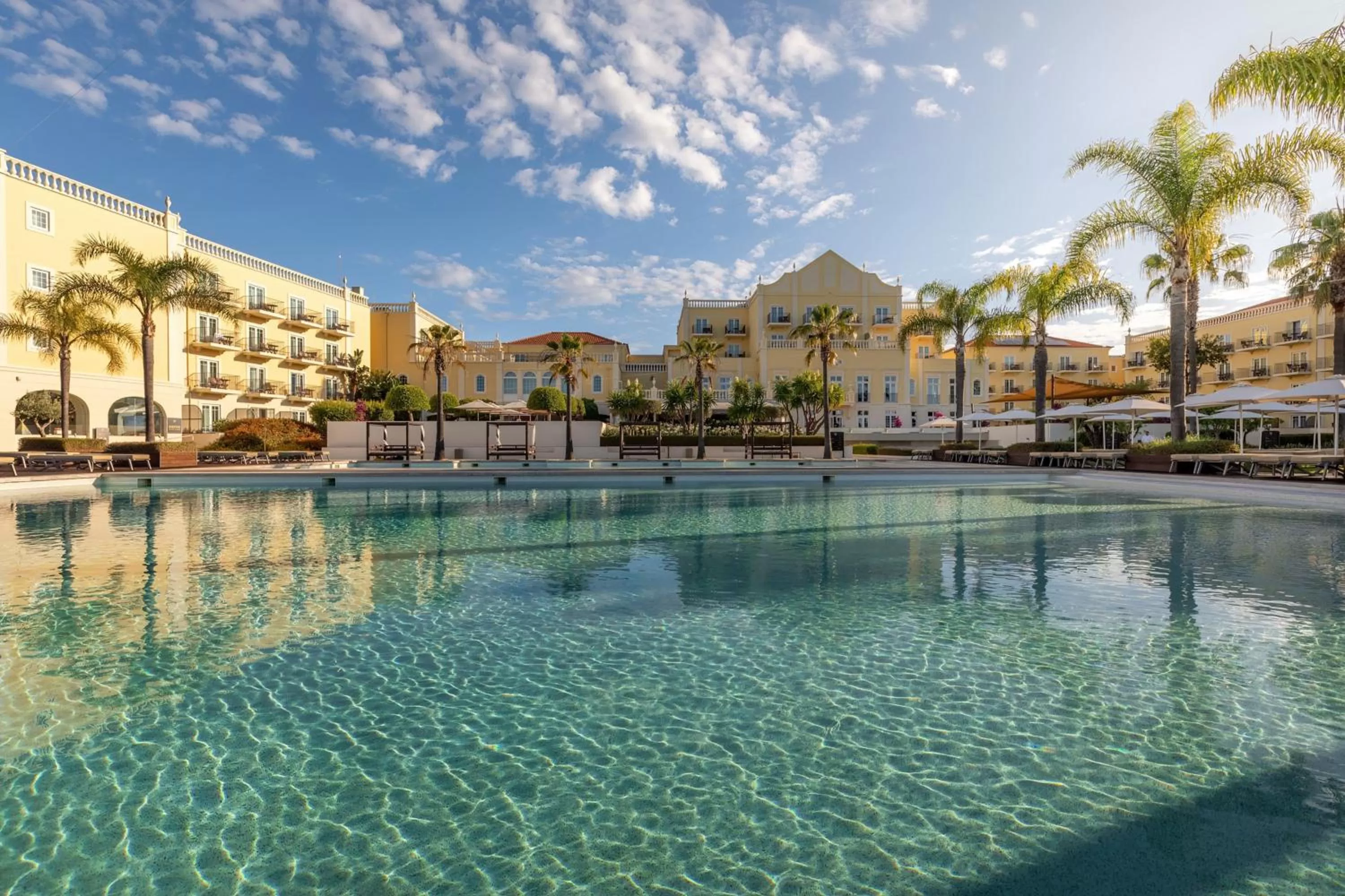 Swimming pool in Domes Lake Algarve, Autograph Collection