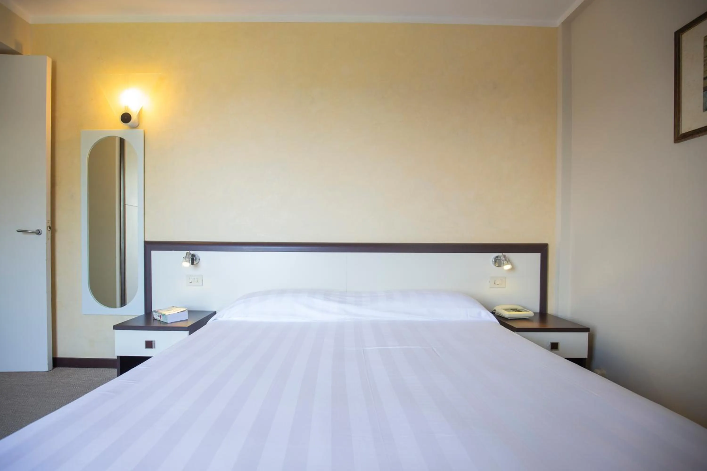 Bed in Hotel Fabricia