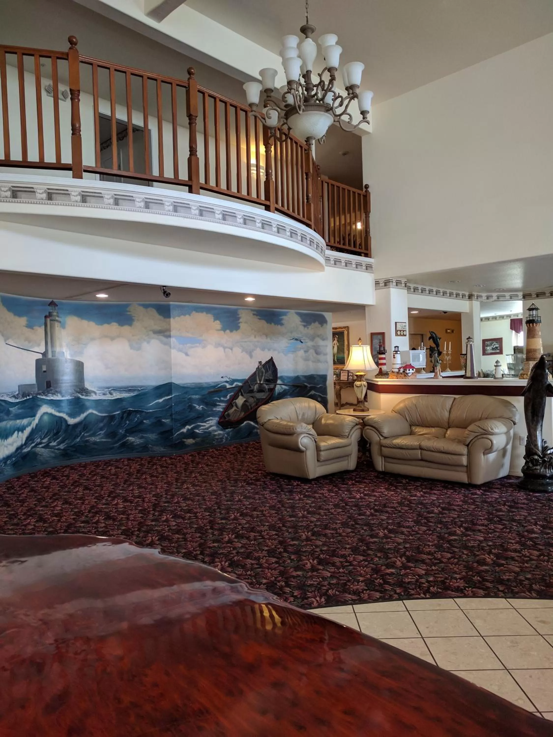 Lobby or reception in Lighthouse Inn