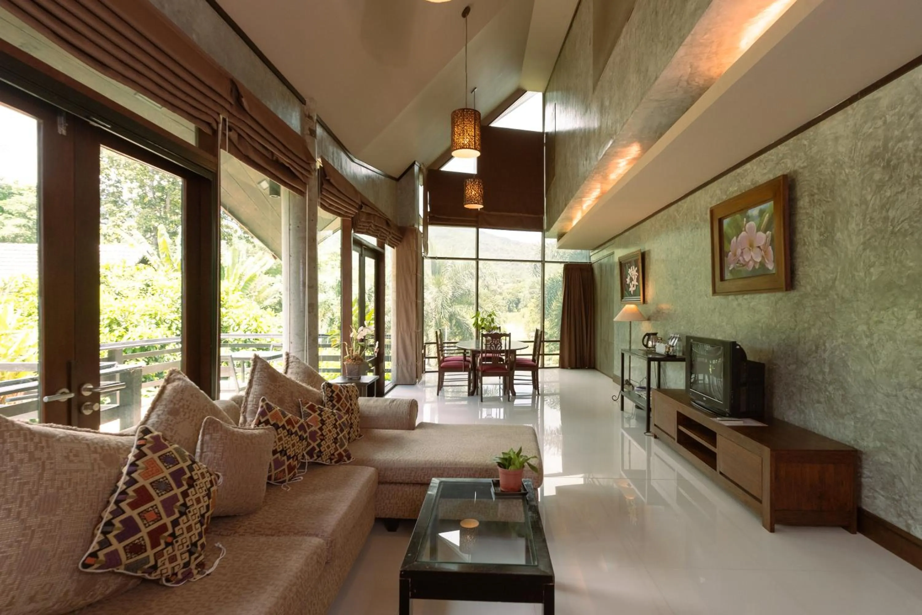 Living room in Kireethara Boutique Resort