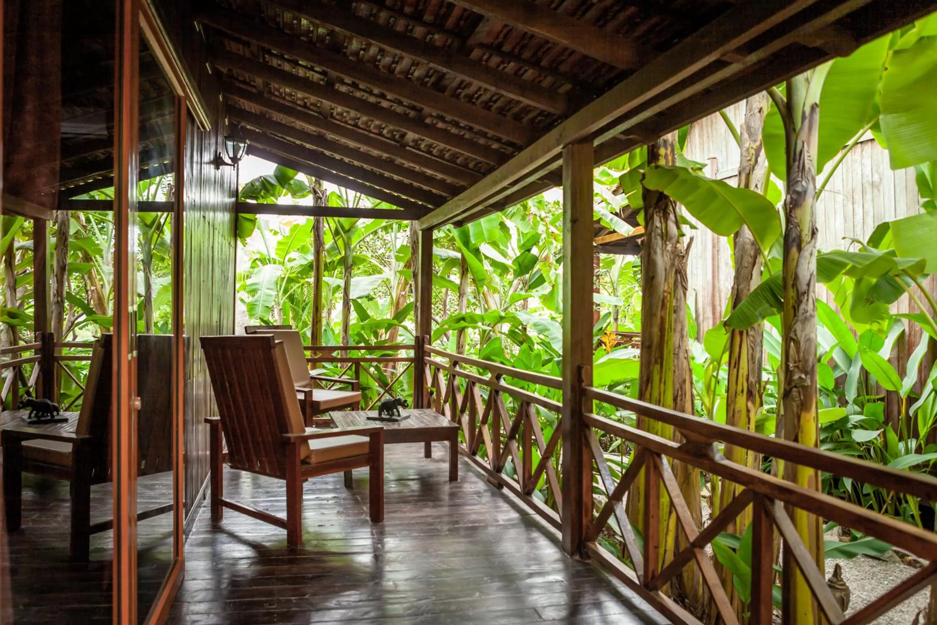 Balcony/Terrace in Authentic Khmer Village Resort