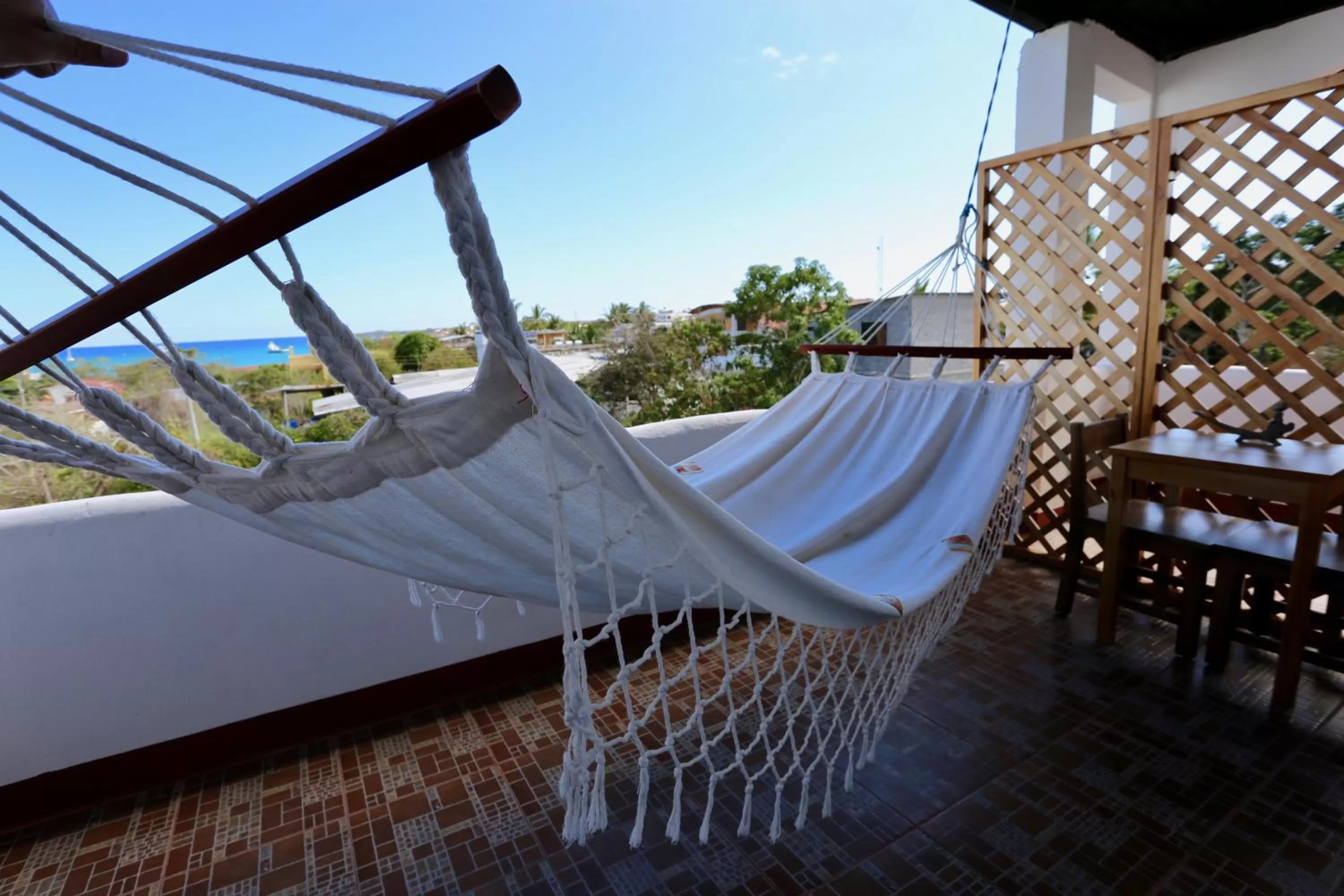 Patio in The Galapagos Pearl B&B