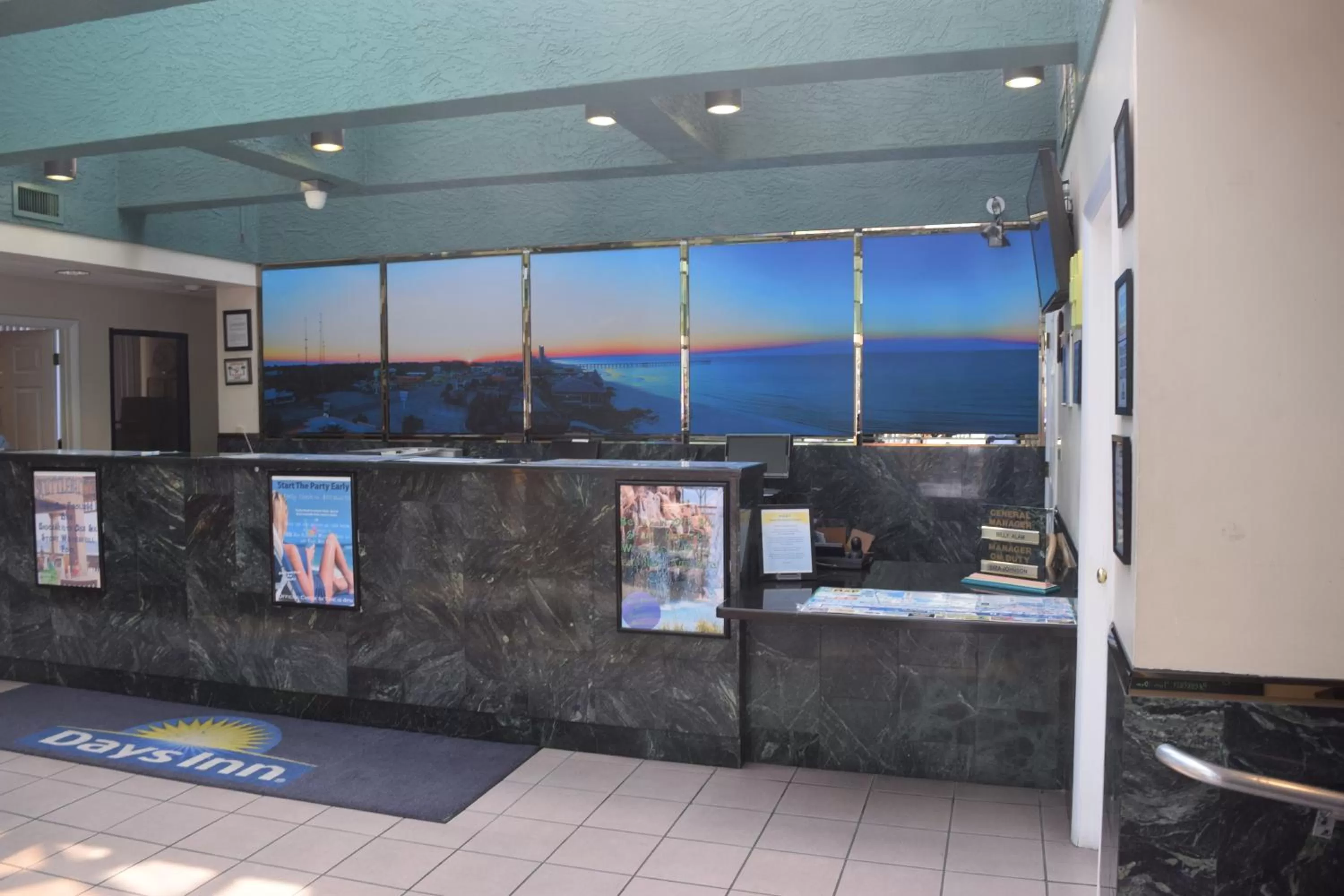 Lobby or reception in Days Inn by Wyndham Panama City Beach Beachfront Resort