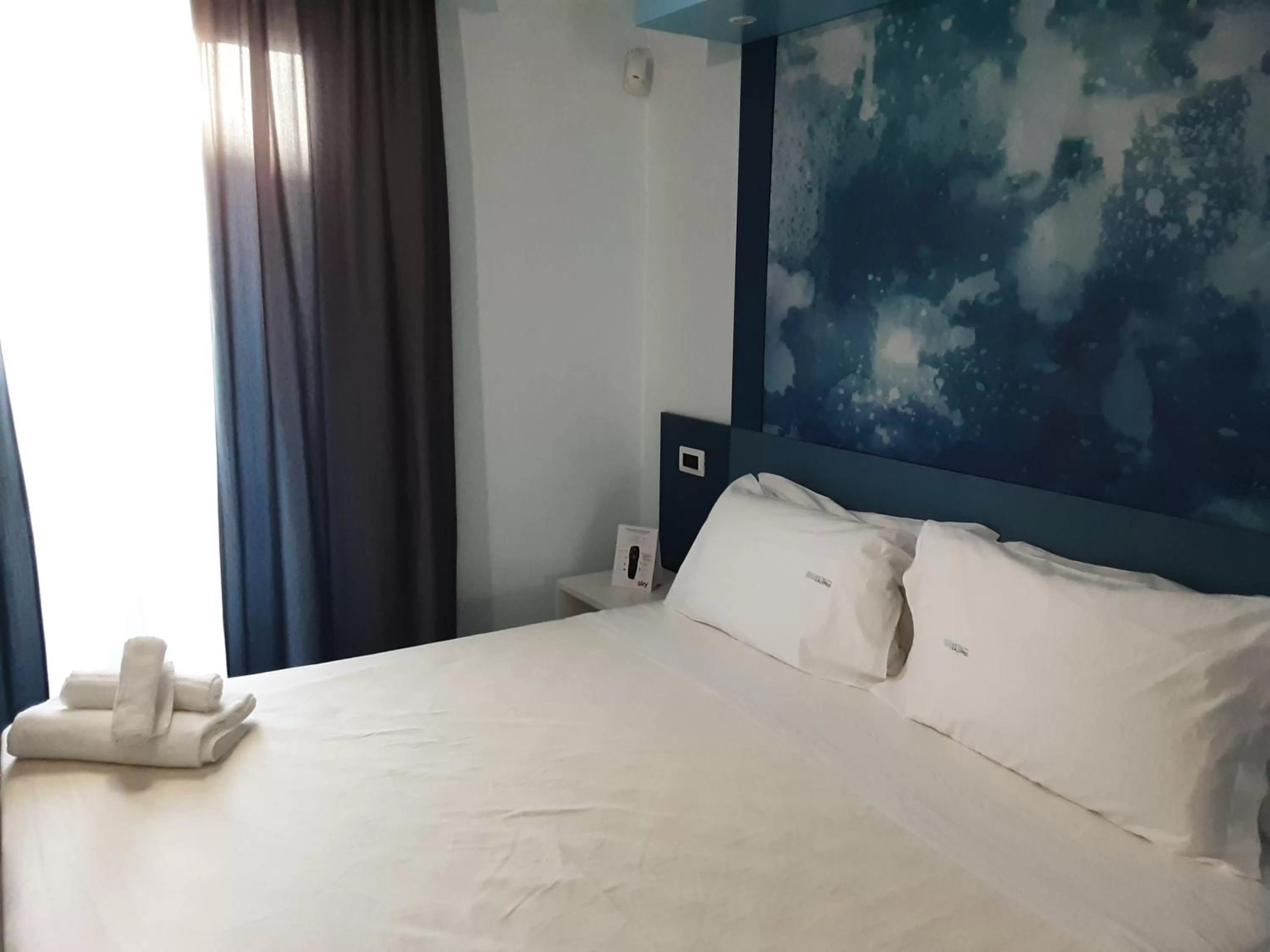 Bed in Hotel Calypso