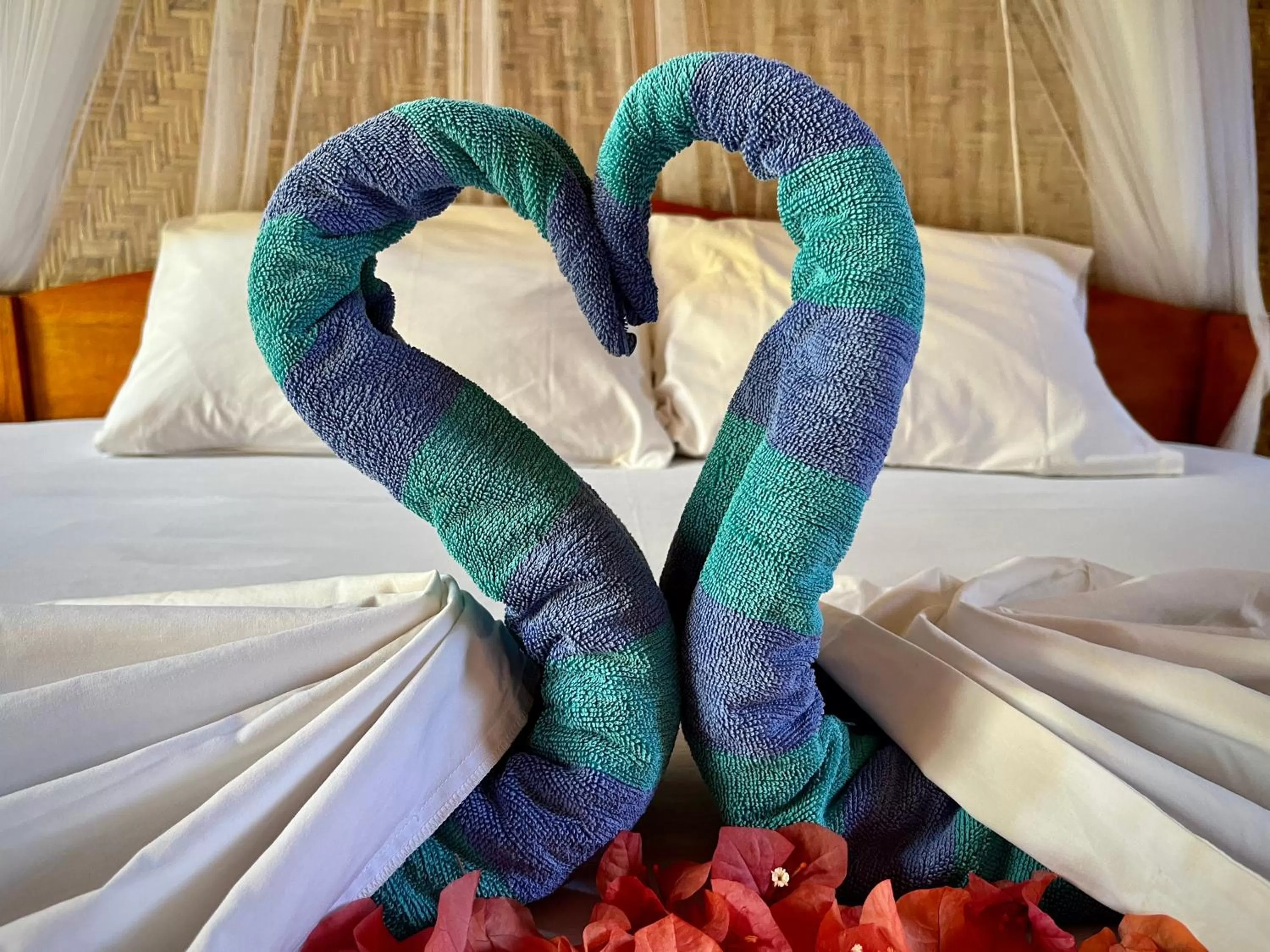 Bed in Gita Gili Bungalow