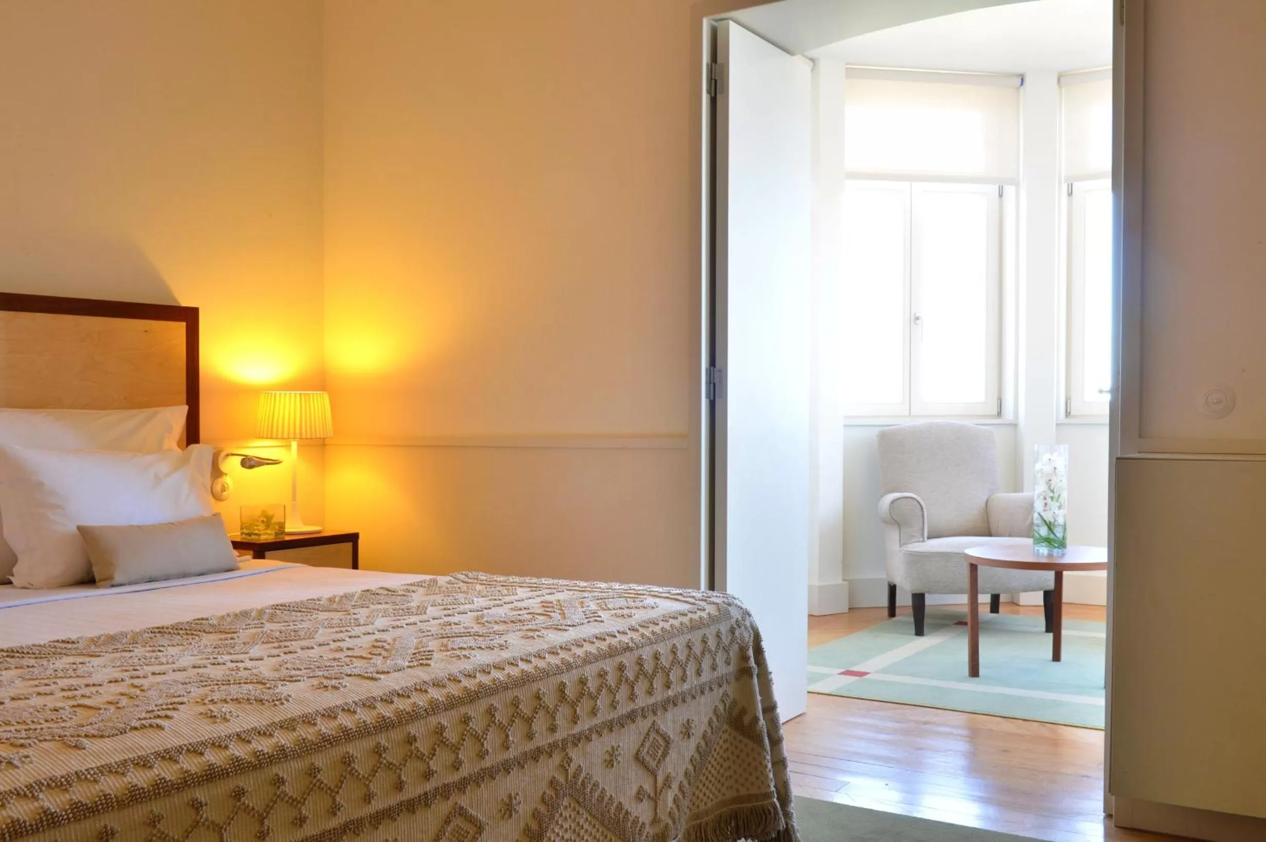 Decorative detail, Bed in Pousada da Serra da Estrela