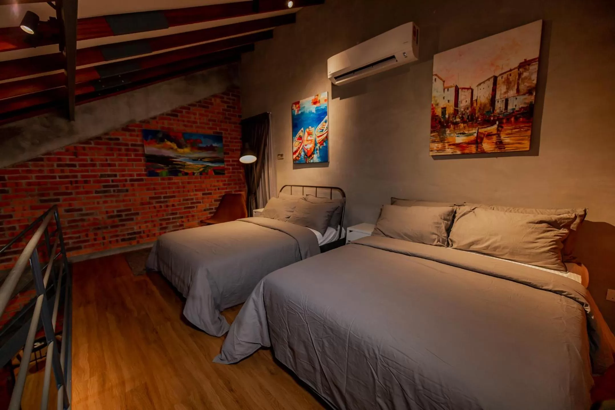 Bedroom, Bed in Arch Studio Cenang