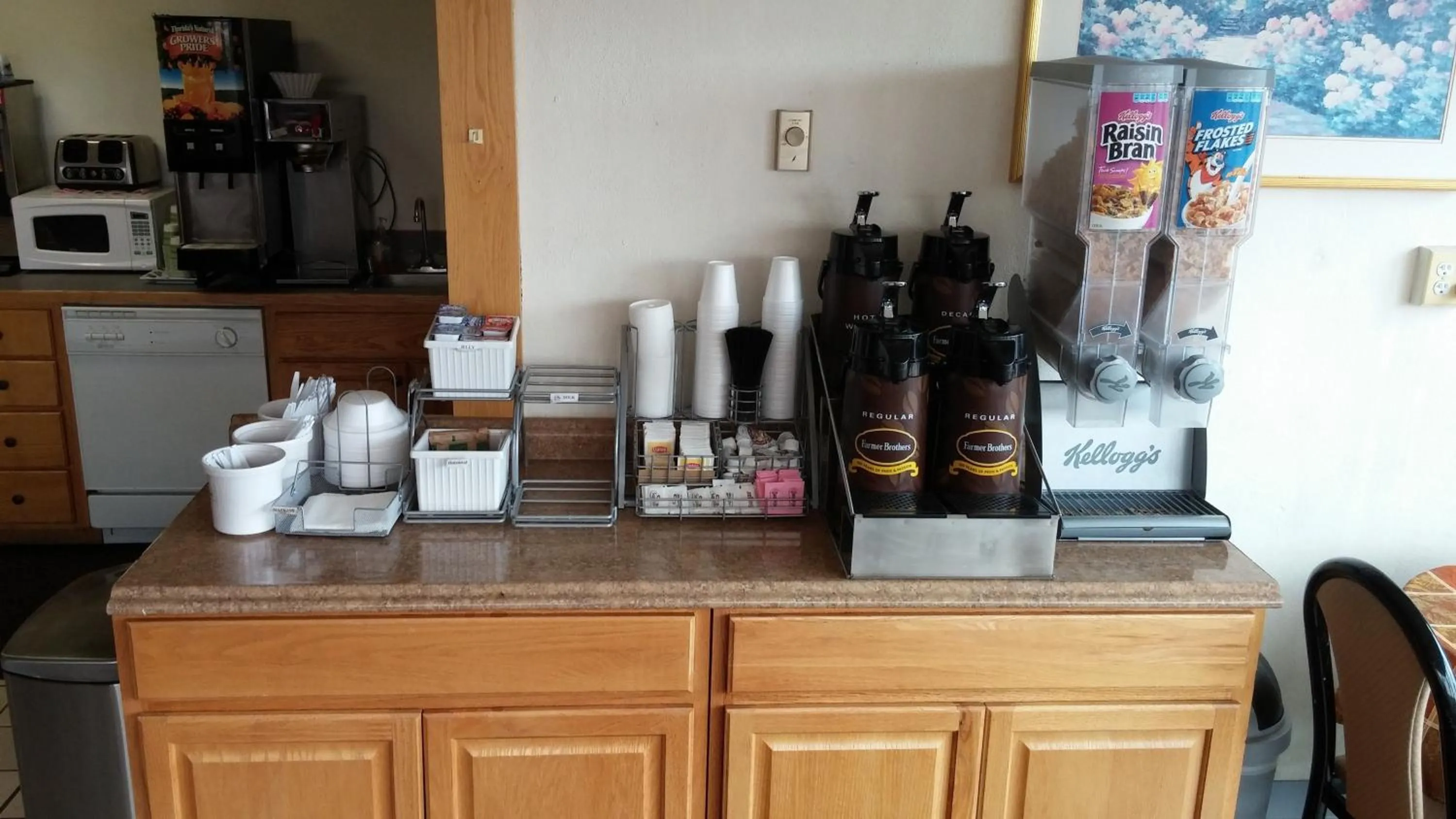 Continental breakfast in Super 8 by Wyndham Laramie