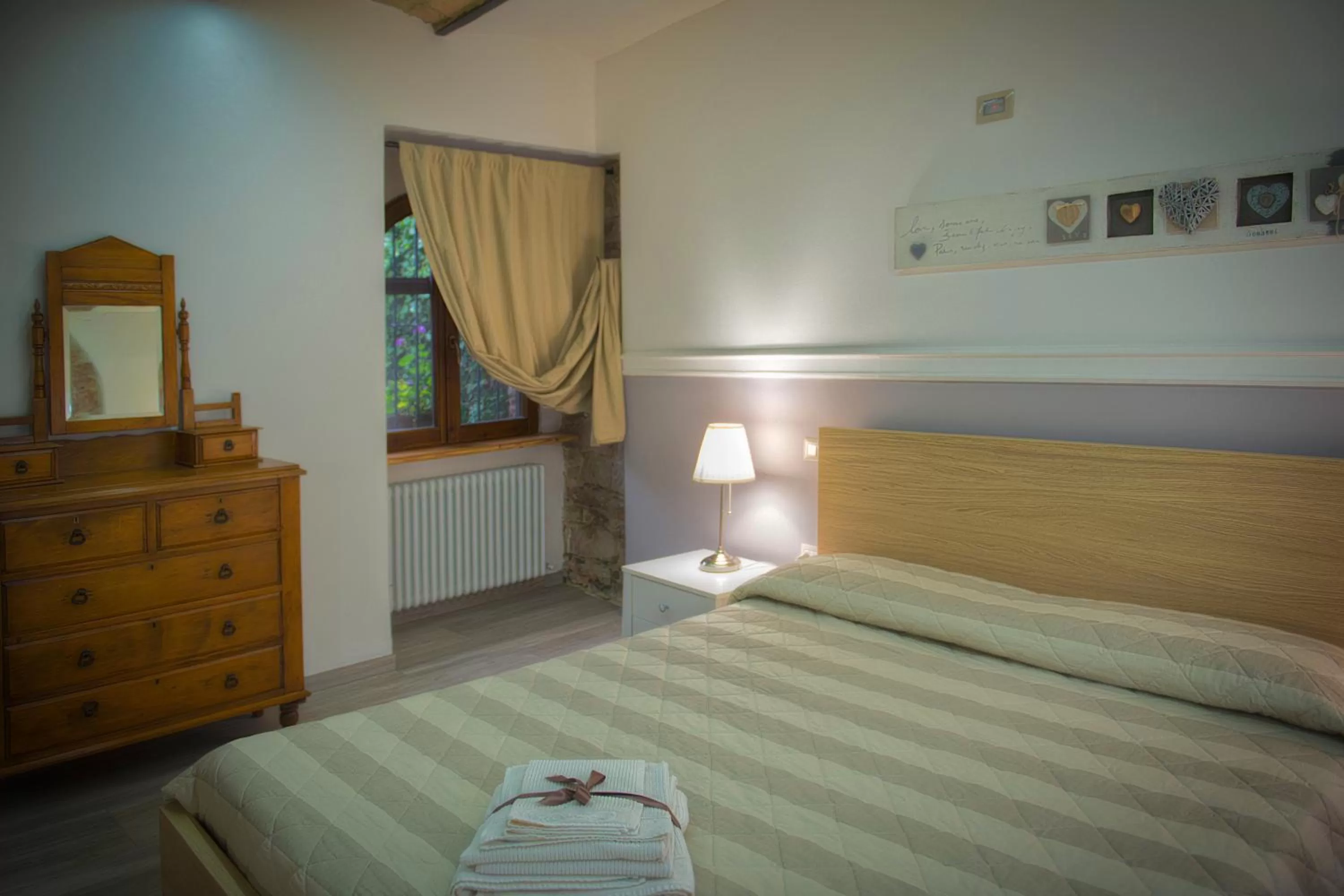 Decorative detail, Bed in La Residenza Dei Cappuccini