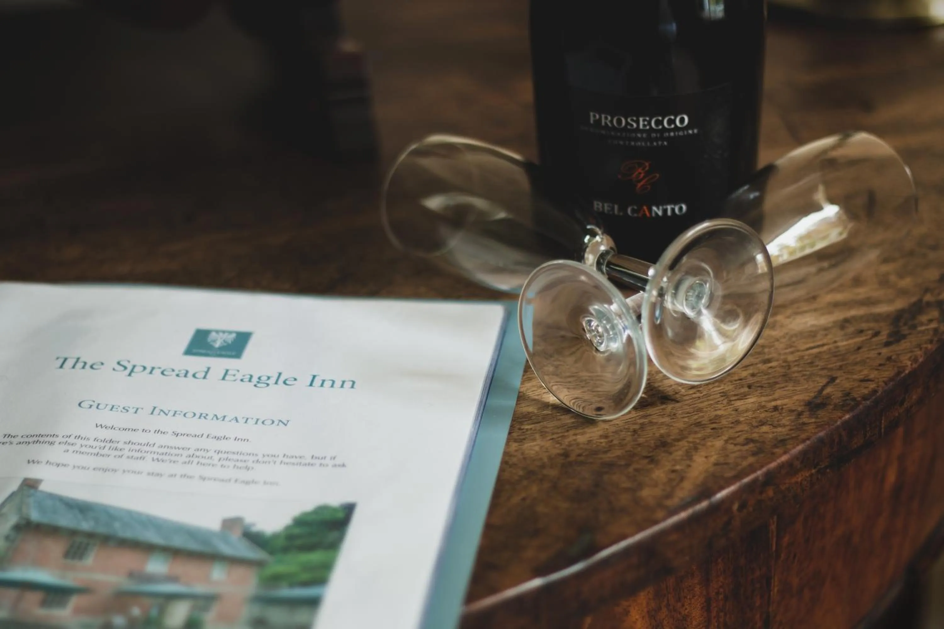 Bedroom in Spread Eagle Inn