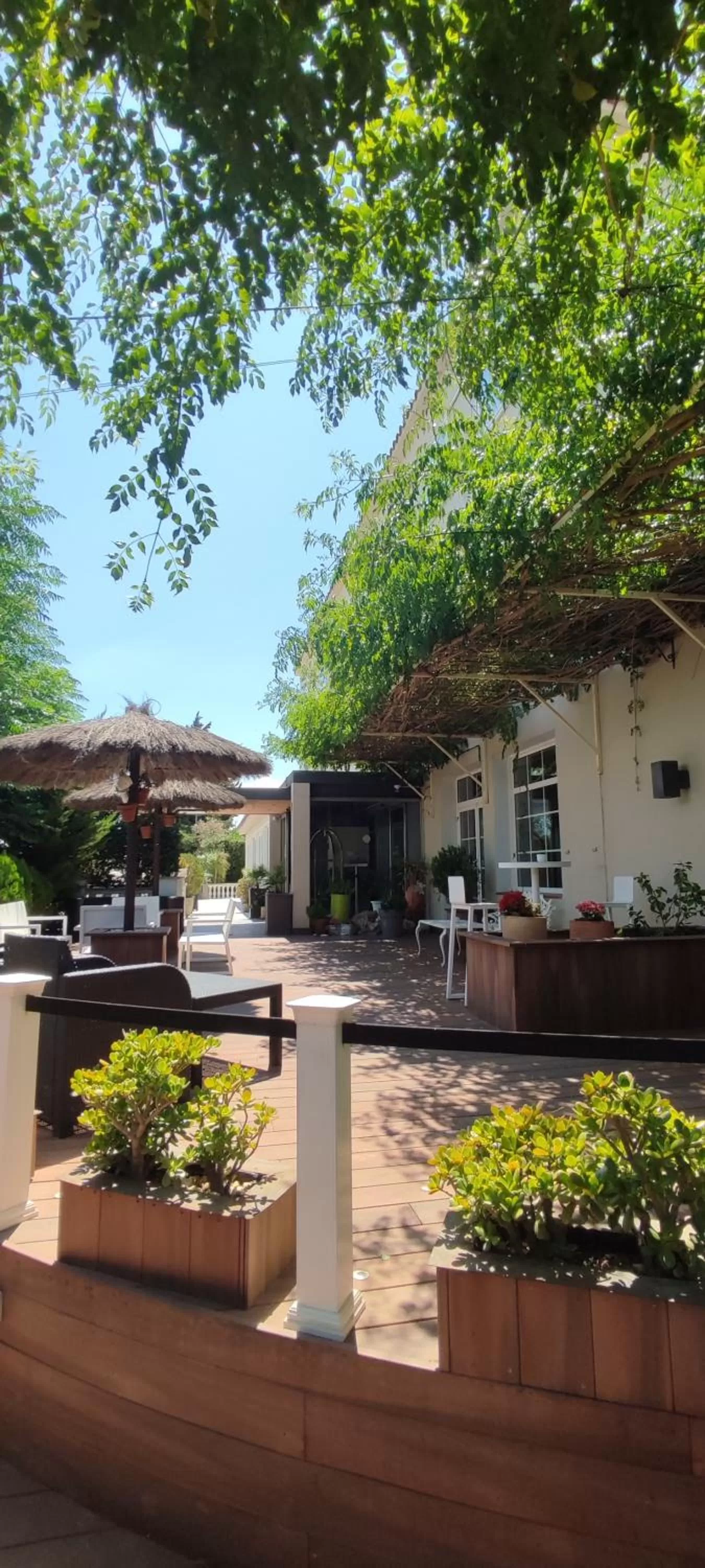 Balcony/Terrace in Hotel & Restaurant Figueres Parc