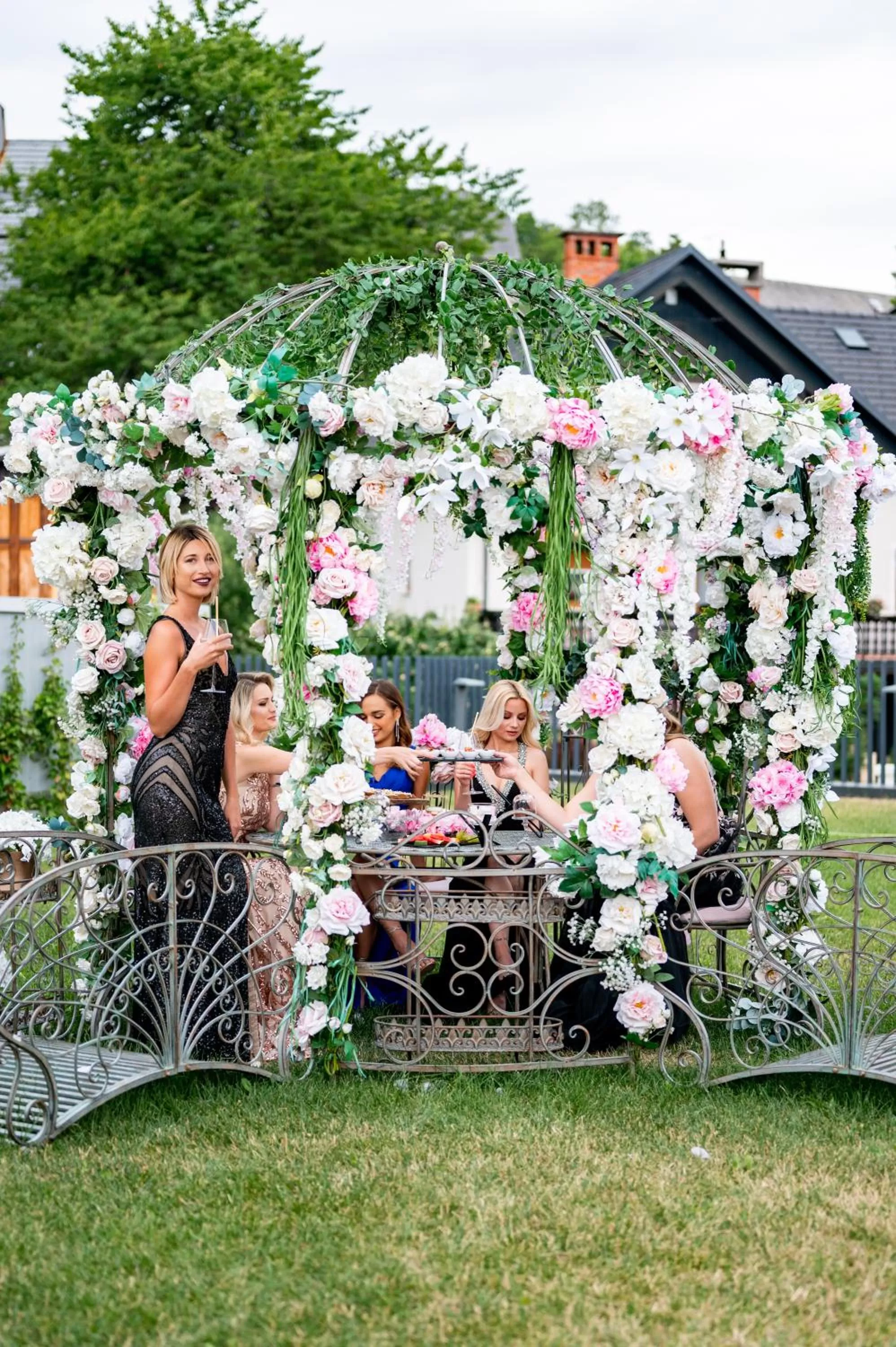 Patio in Bled Rose Hotel