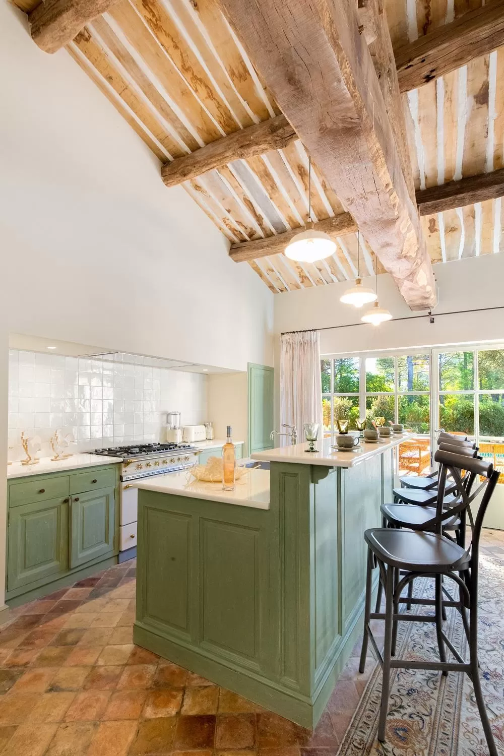 Kitchen or kitchenette in Château de Berne