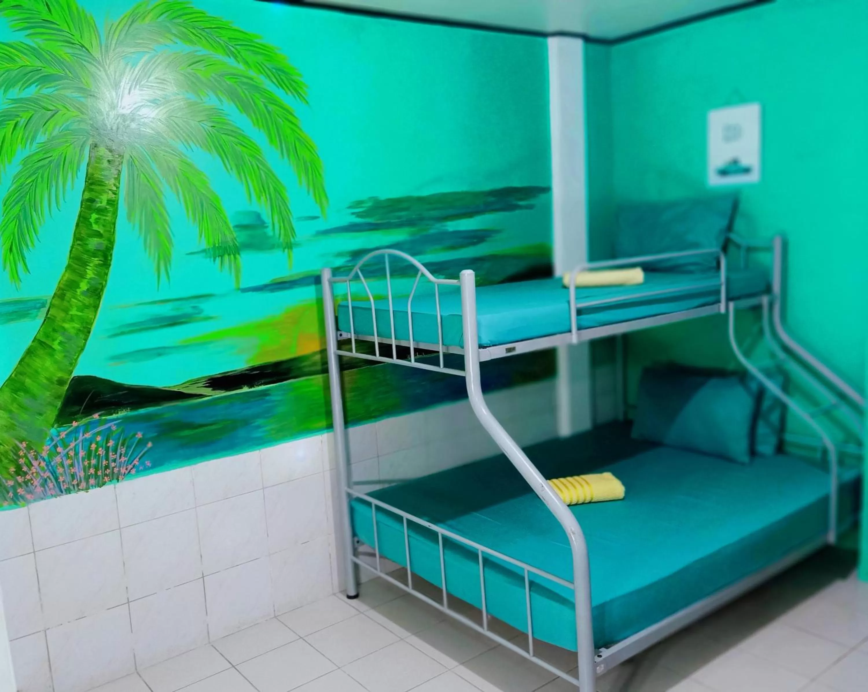 Bed in SmallFry's Beach Resort