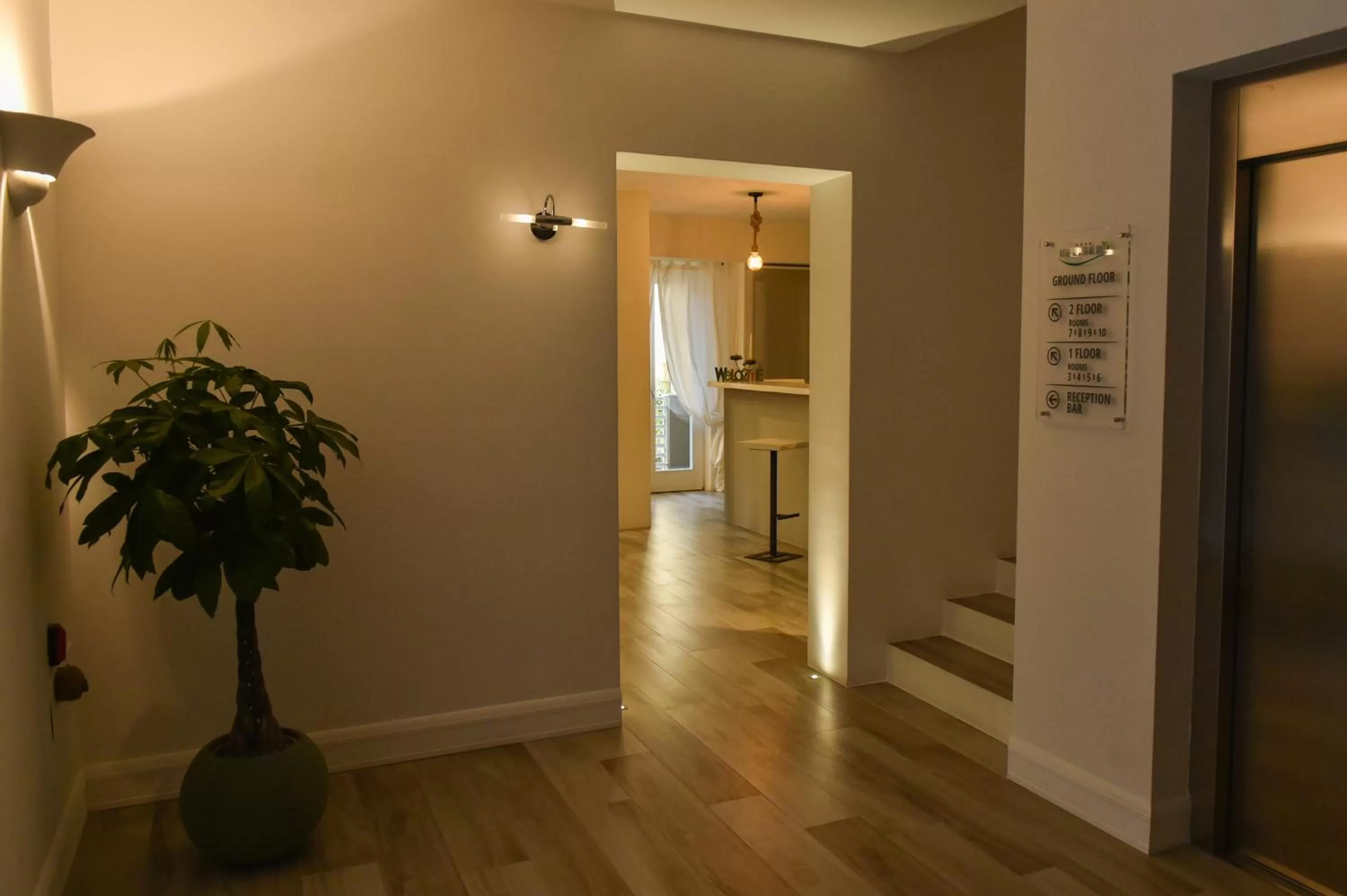 Living room in Hotel Pompei Be Green