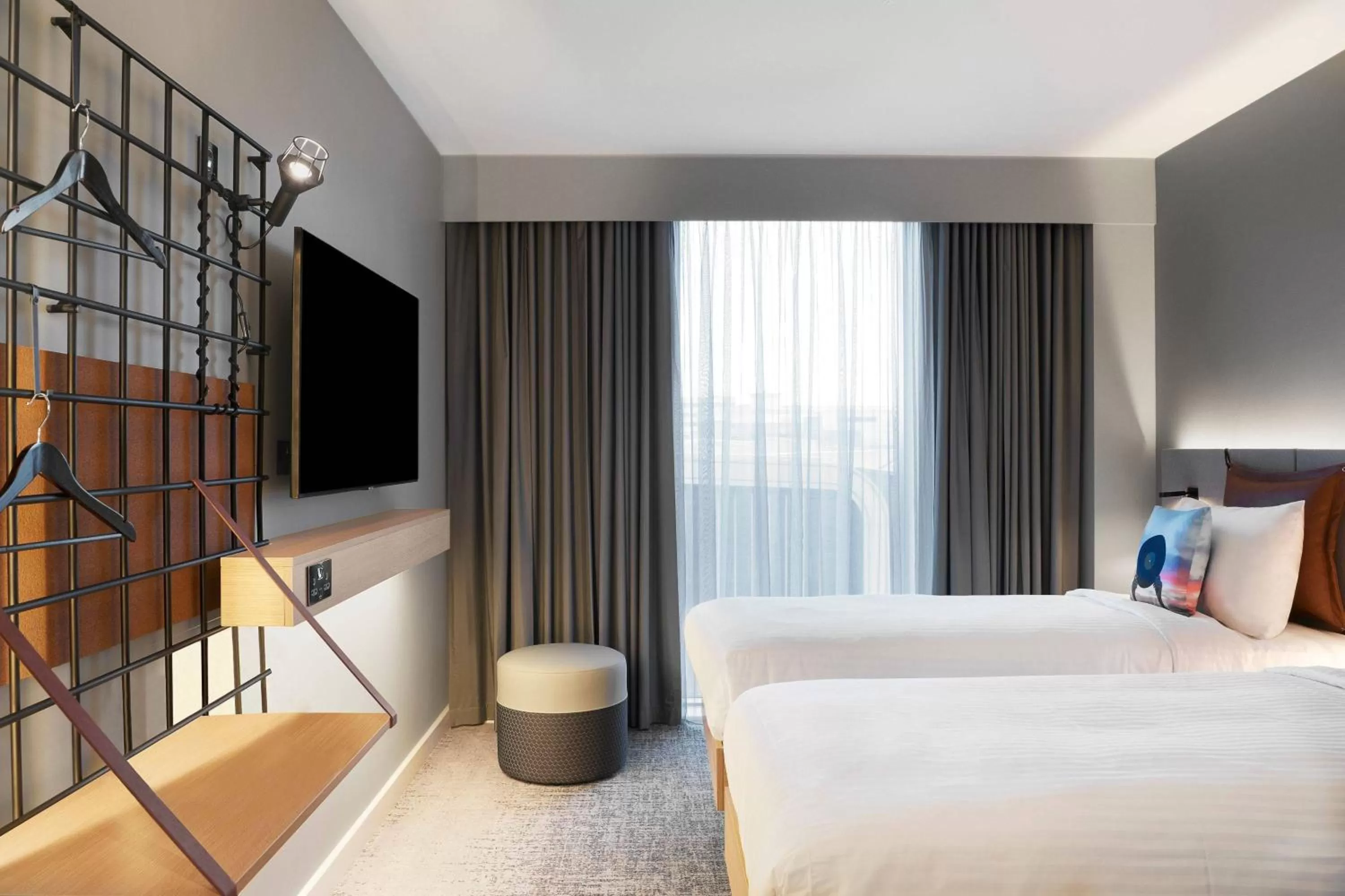 Photo of the whole room, Bed in Moxy Slough