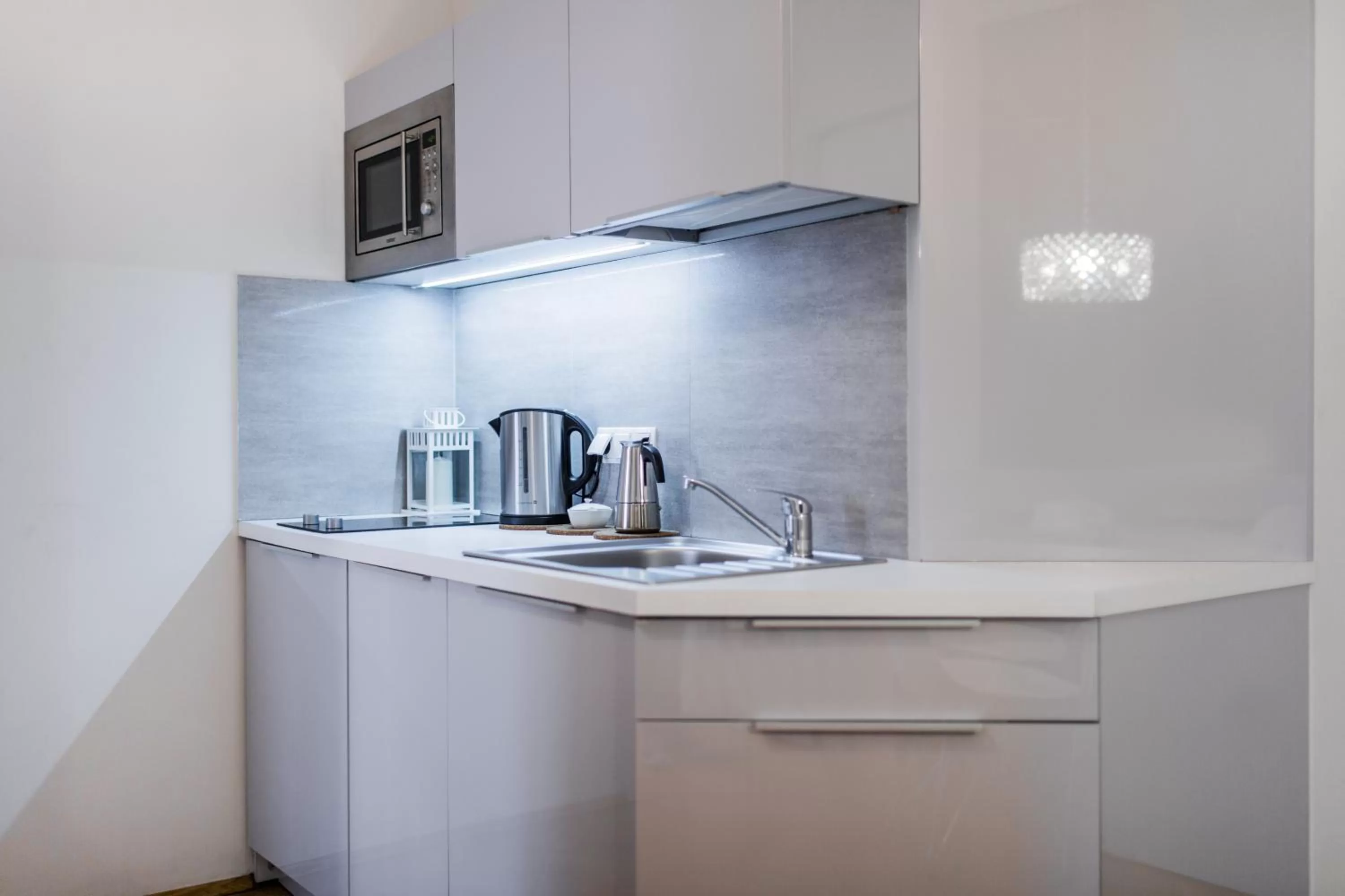 Kitchen or kitchenette in 4Seasons﻿ Apartments Cracow