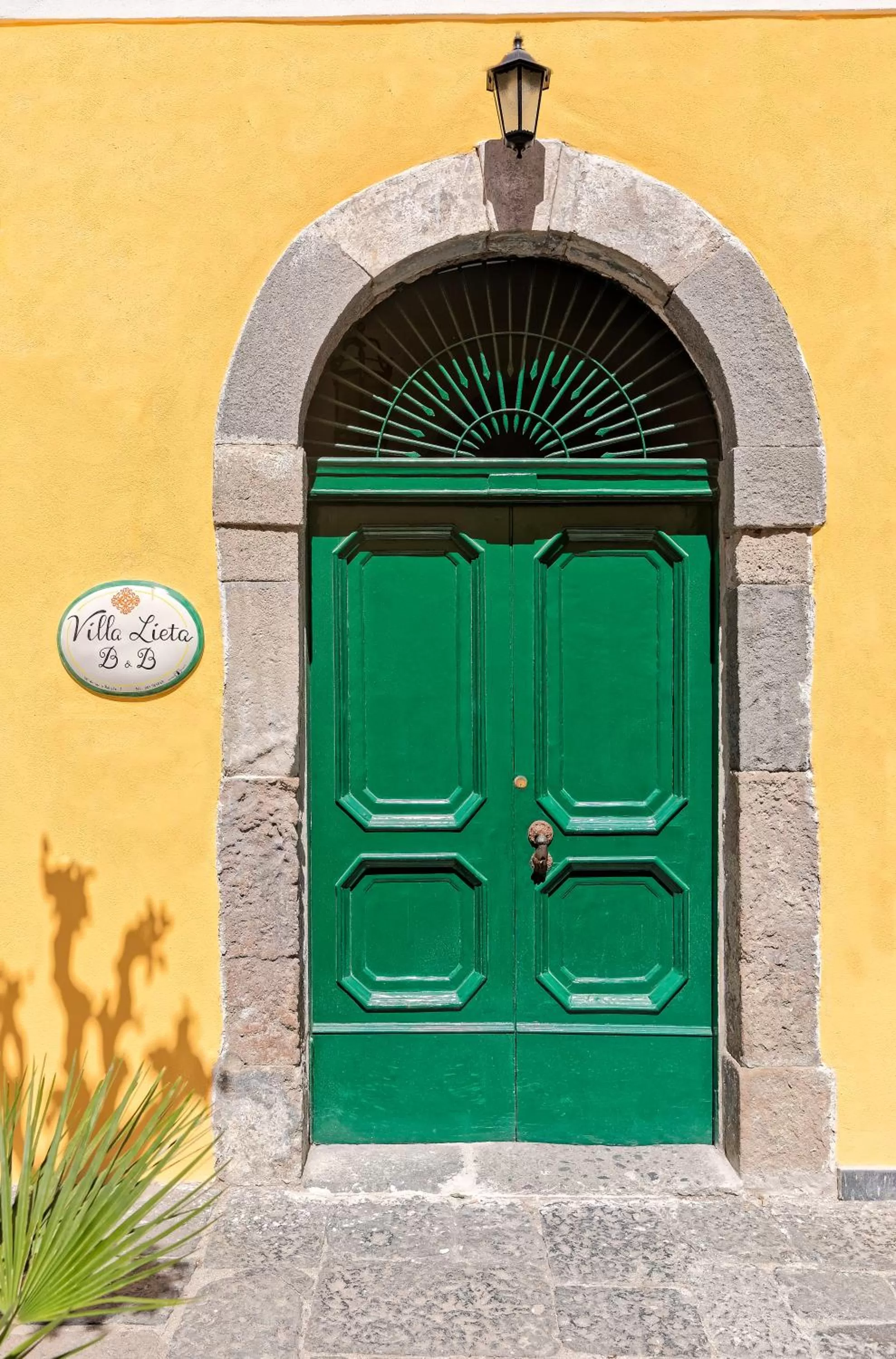 Facade/entrance in Villa Lieta
