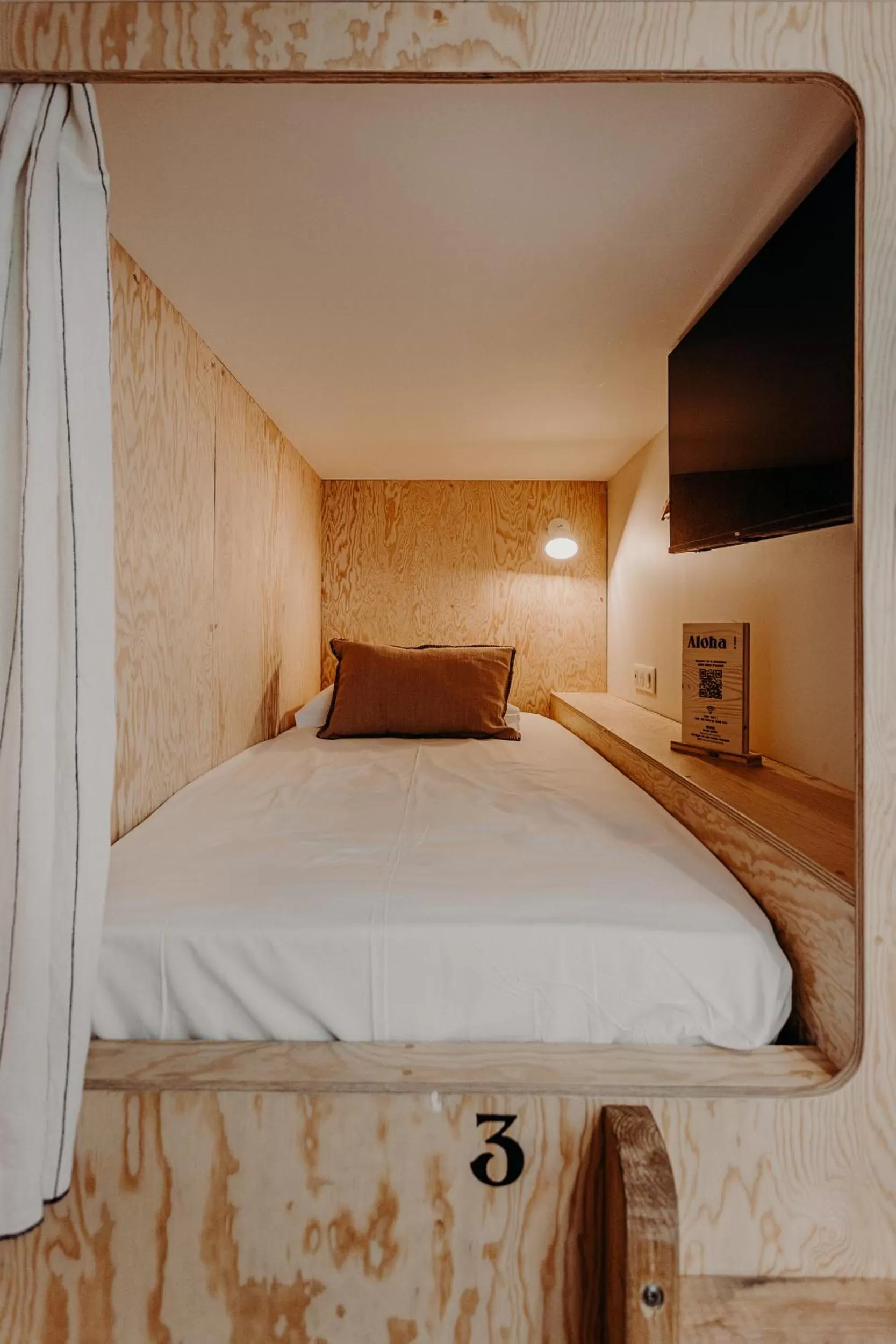 Bed in Hôtel PALMITO