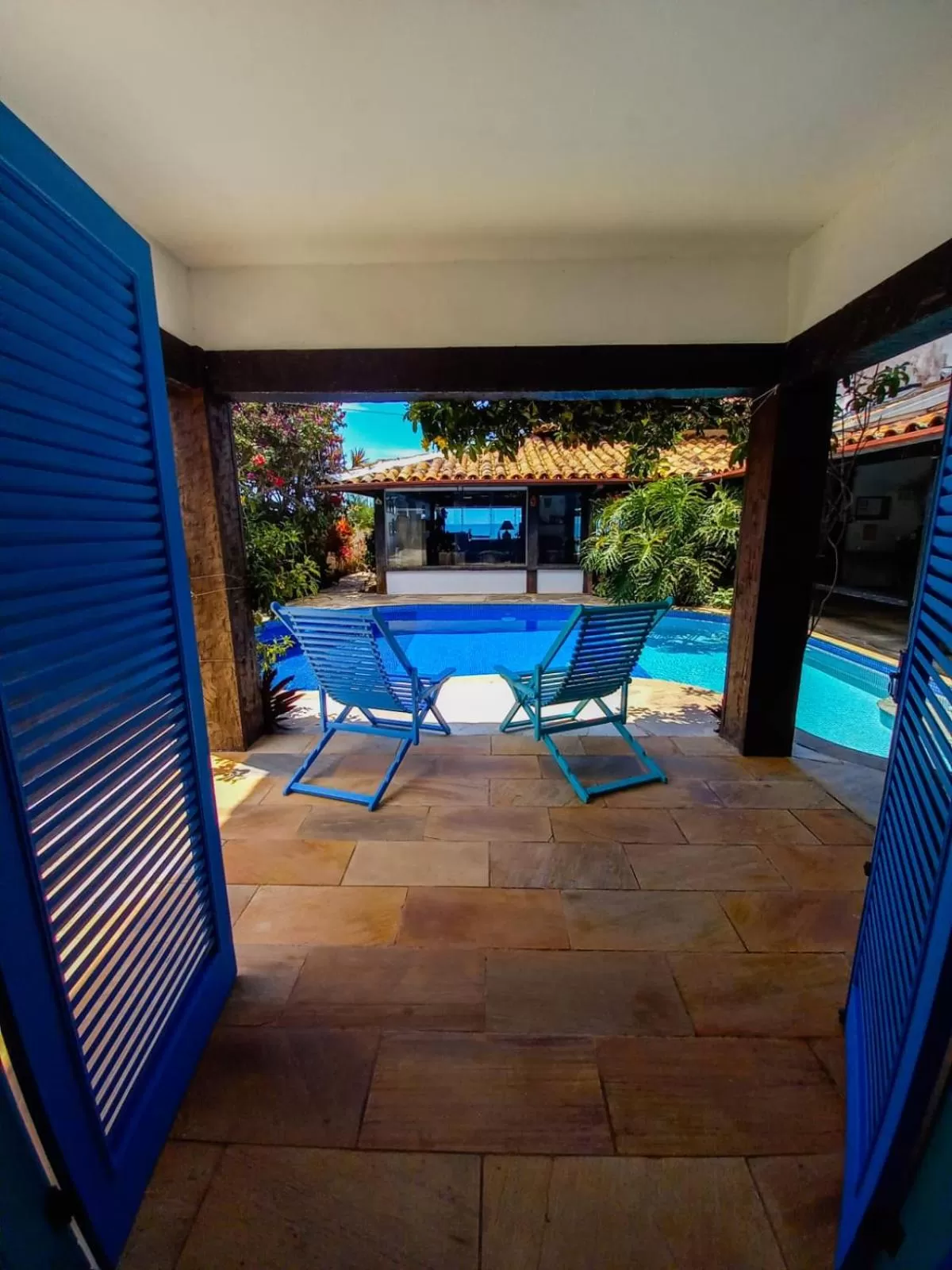 Patio, Swimming Pool in Vila Bela-Emília