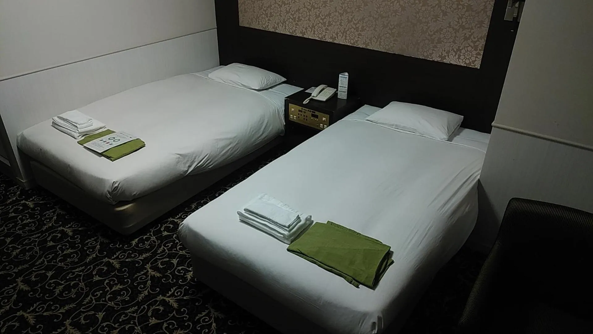 Bed in Hotel Paco Kushiro