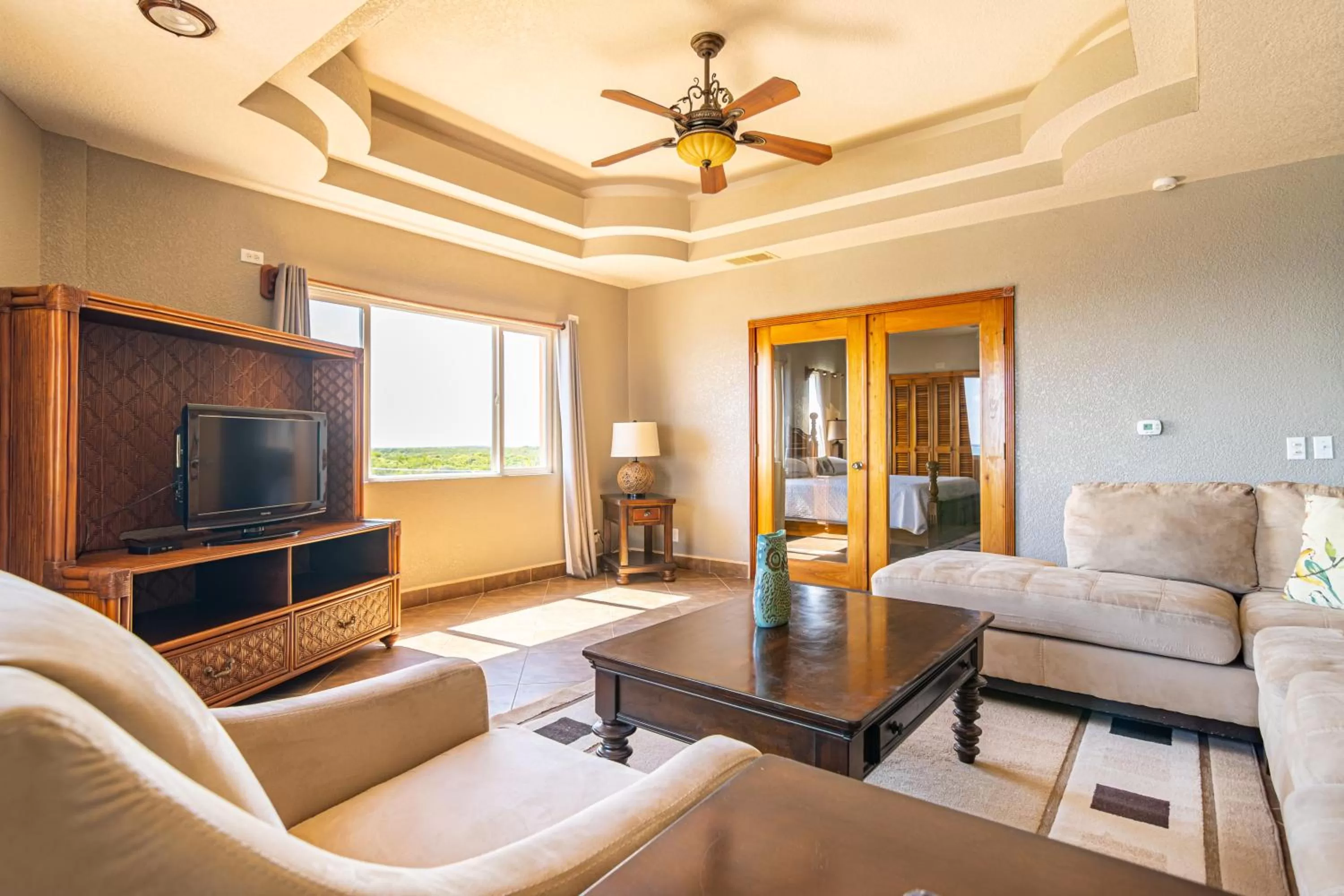 Living room, Seating Area in Lighthouse Beach Villas