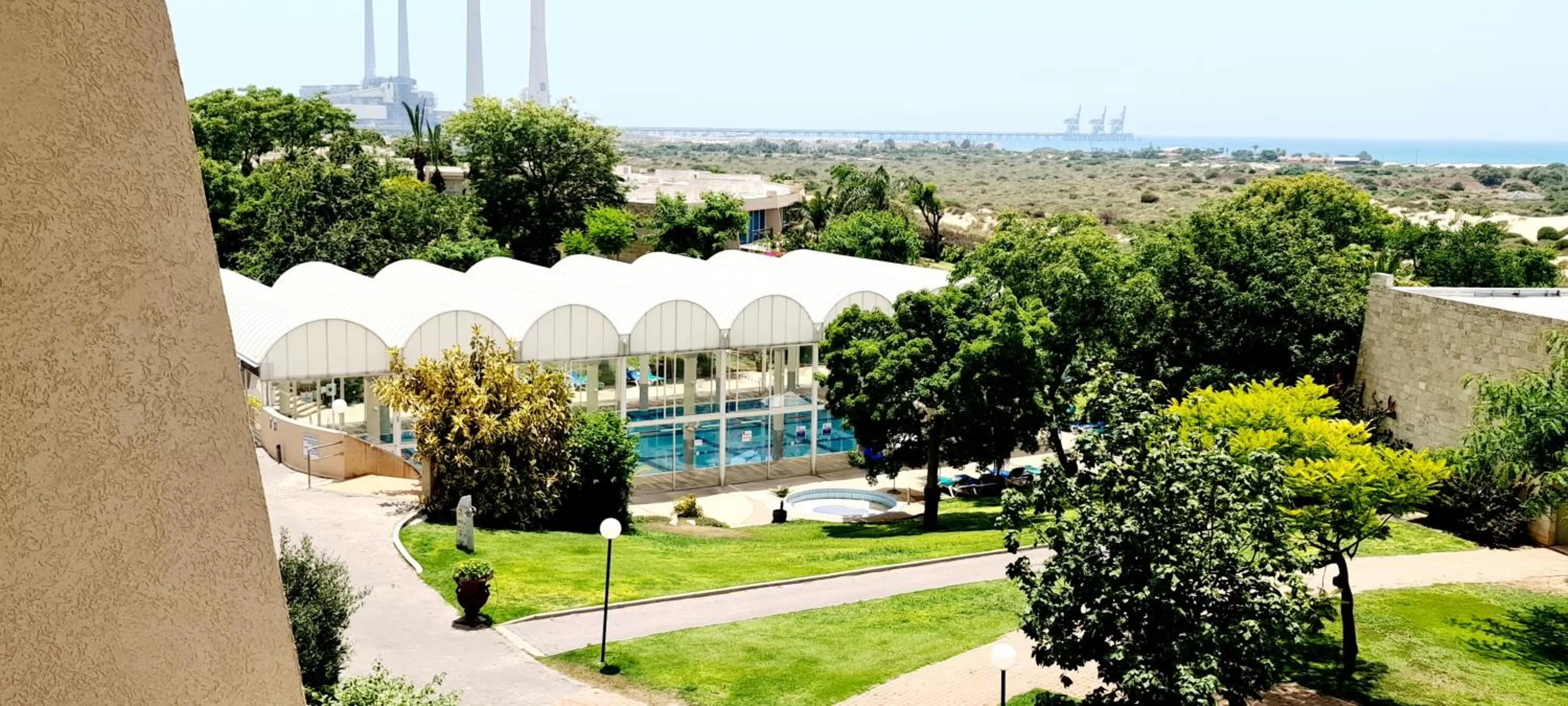 Pool View in Suite Marina Caesarea