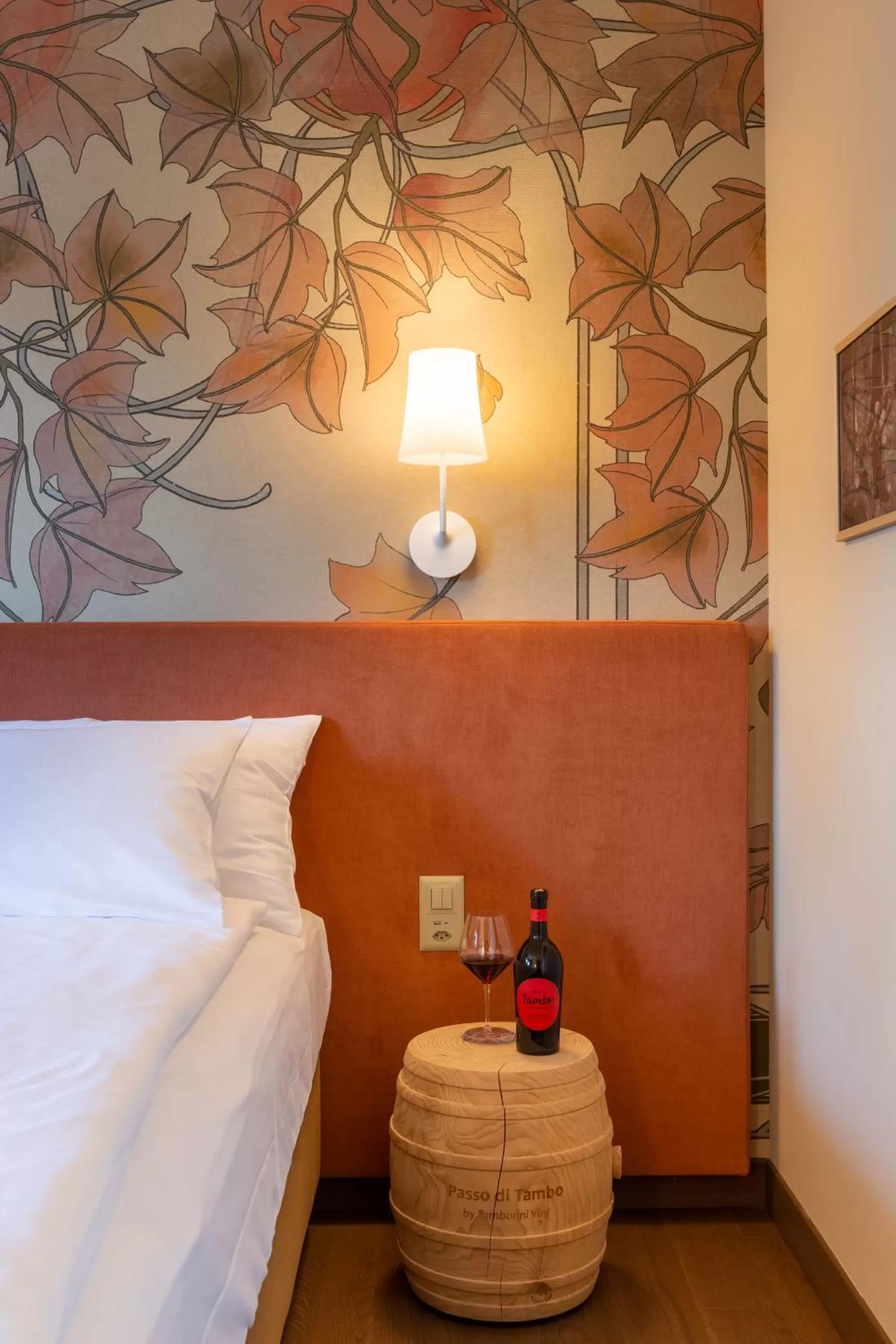 Bed in Conca Bella Boutique Hotel & Wine Experience