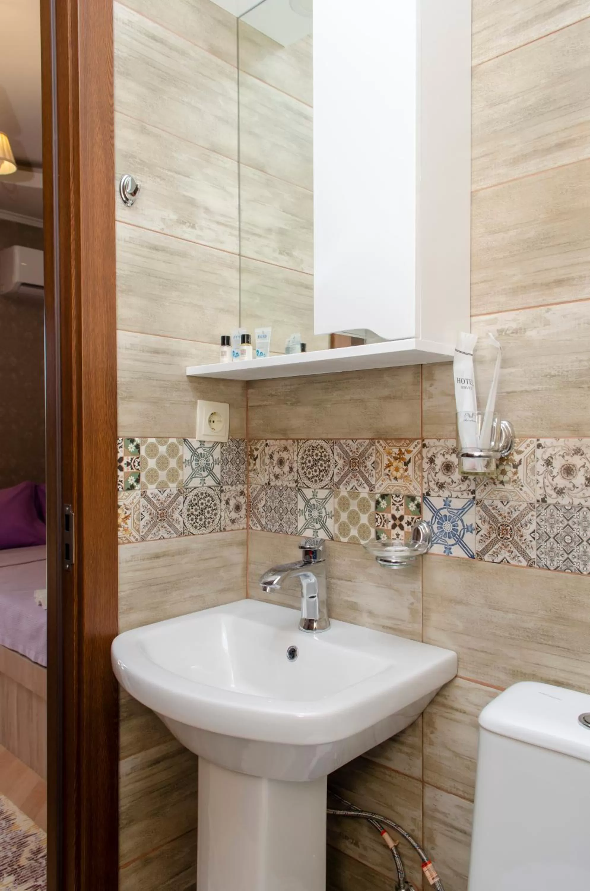 Bathroom in Hotel S.R