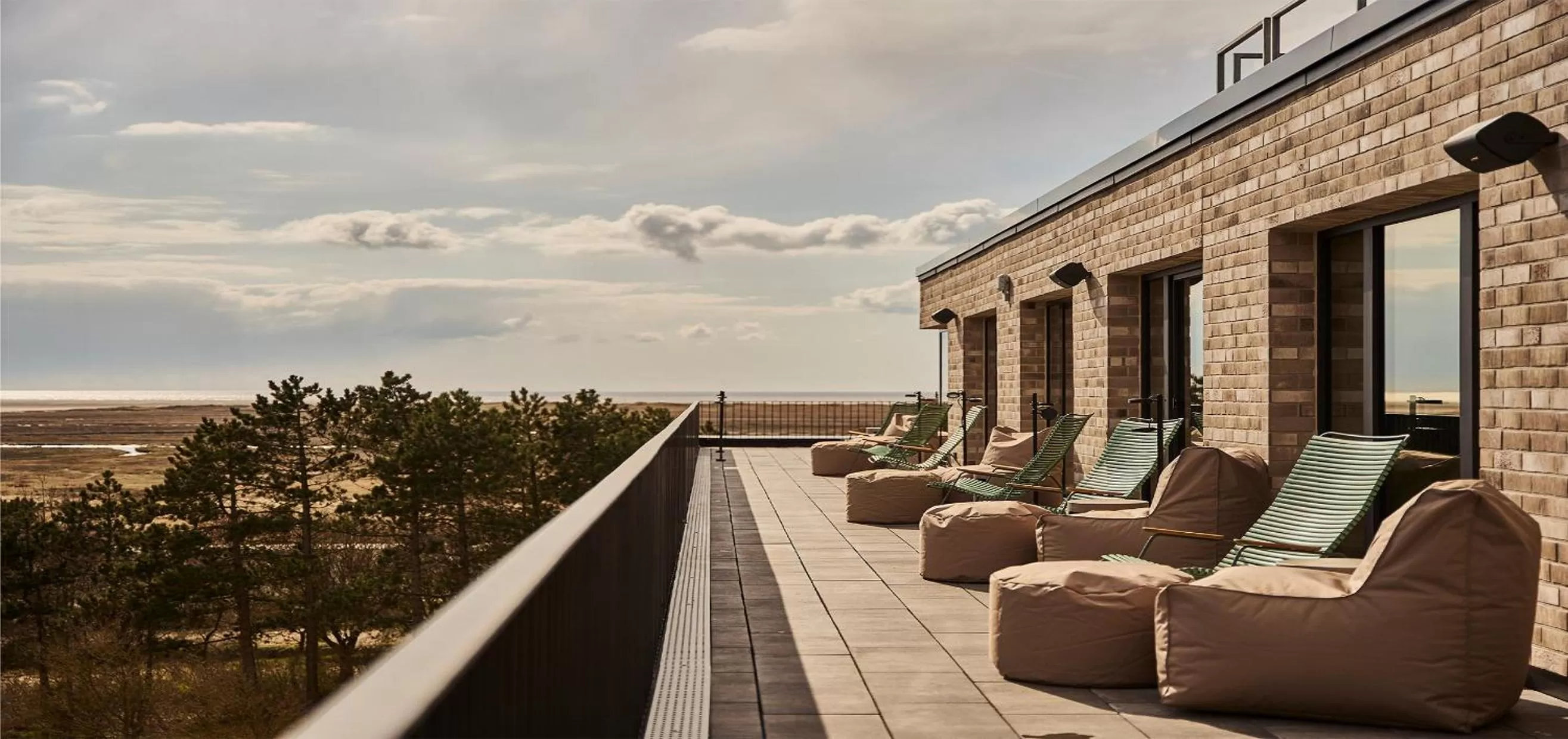 Balcony/Terrace in Urban Nature St Peter-Ording
