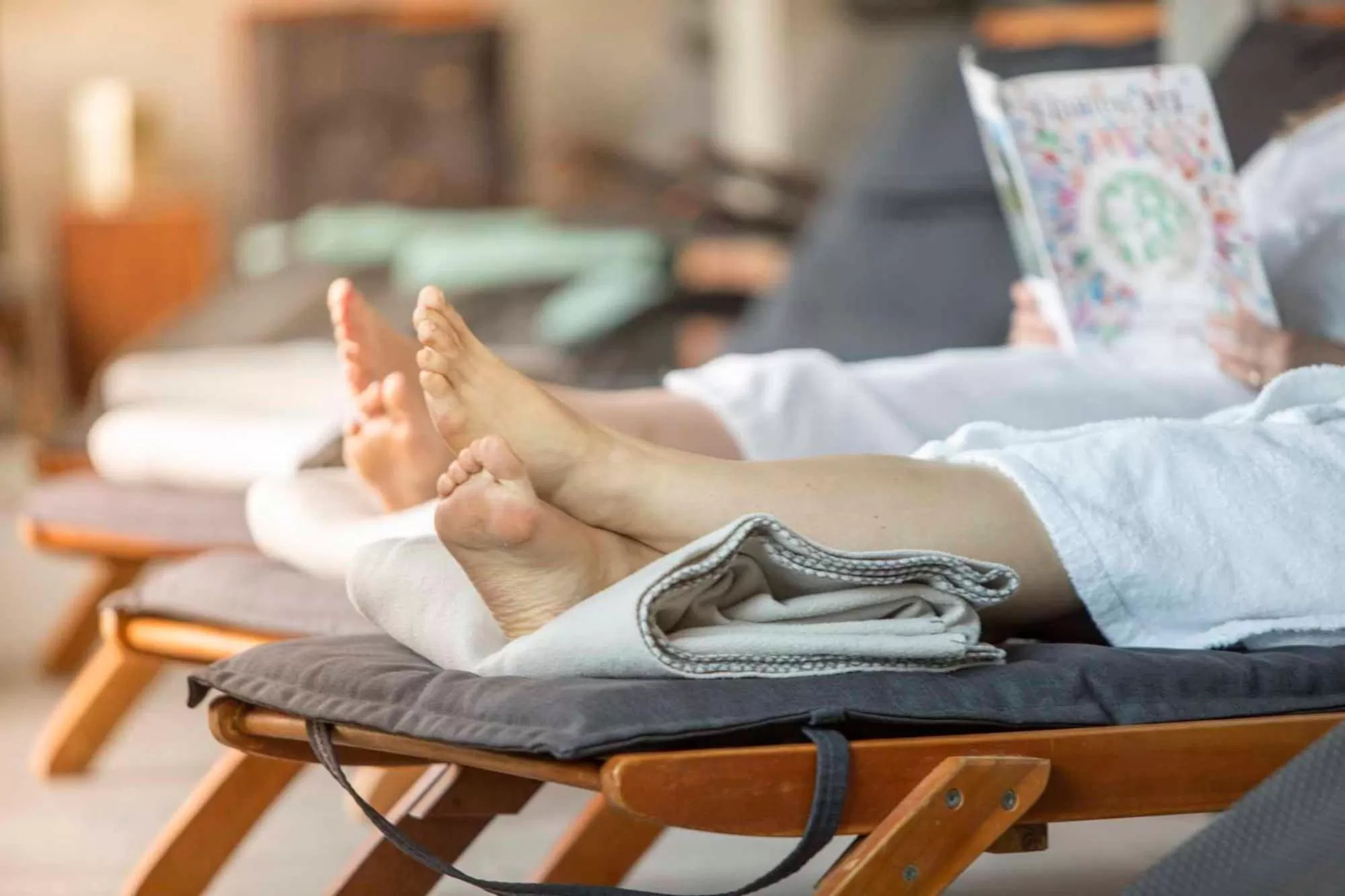Swimming pool in Buchnas Landhotel Saarschleife
