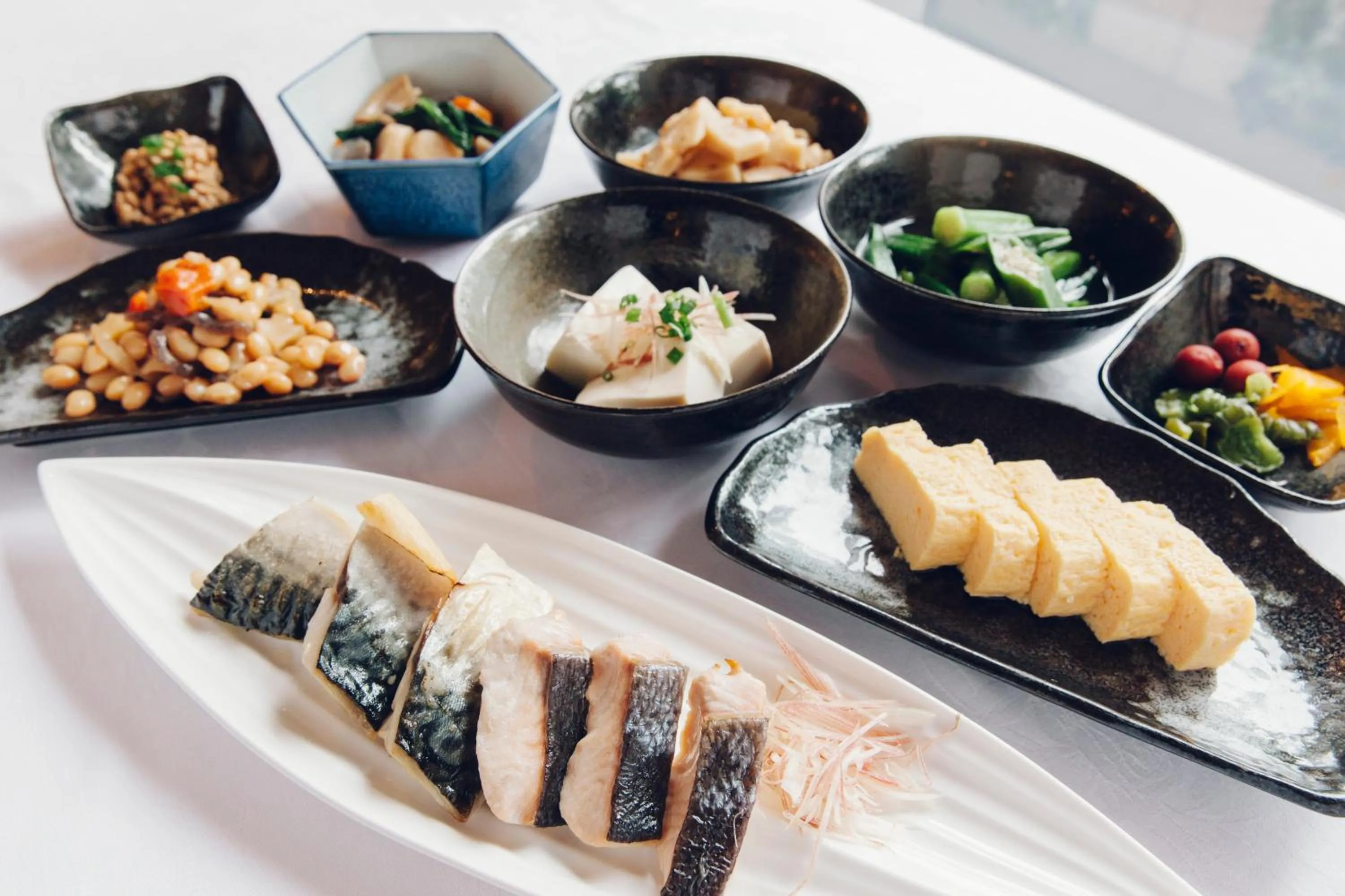 Buffet breakfast in Hearton Hotel Nishi Umeda