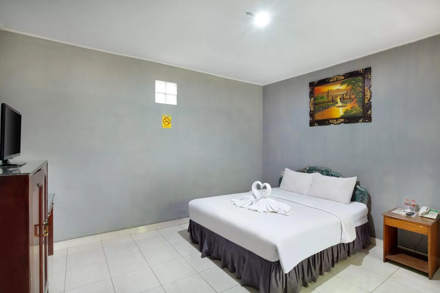 Bedroom, Bed in Negara Hotel - CHSE Certified