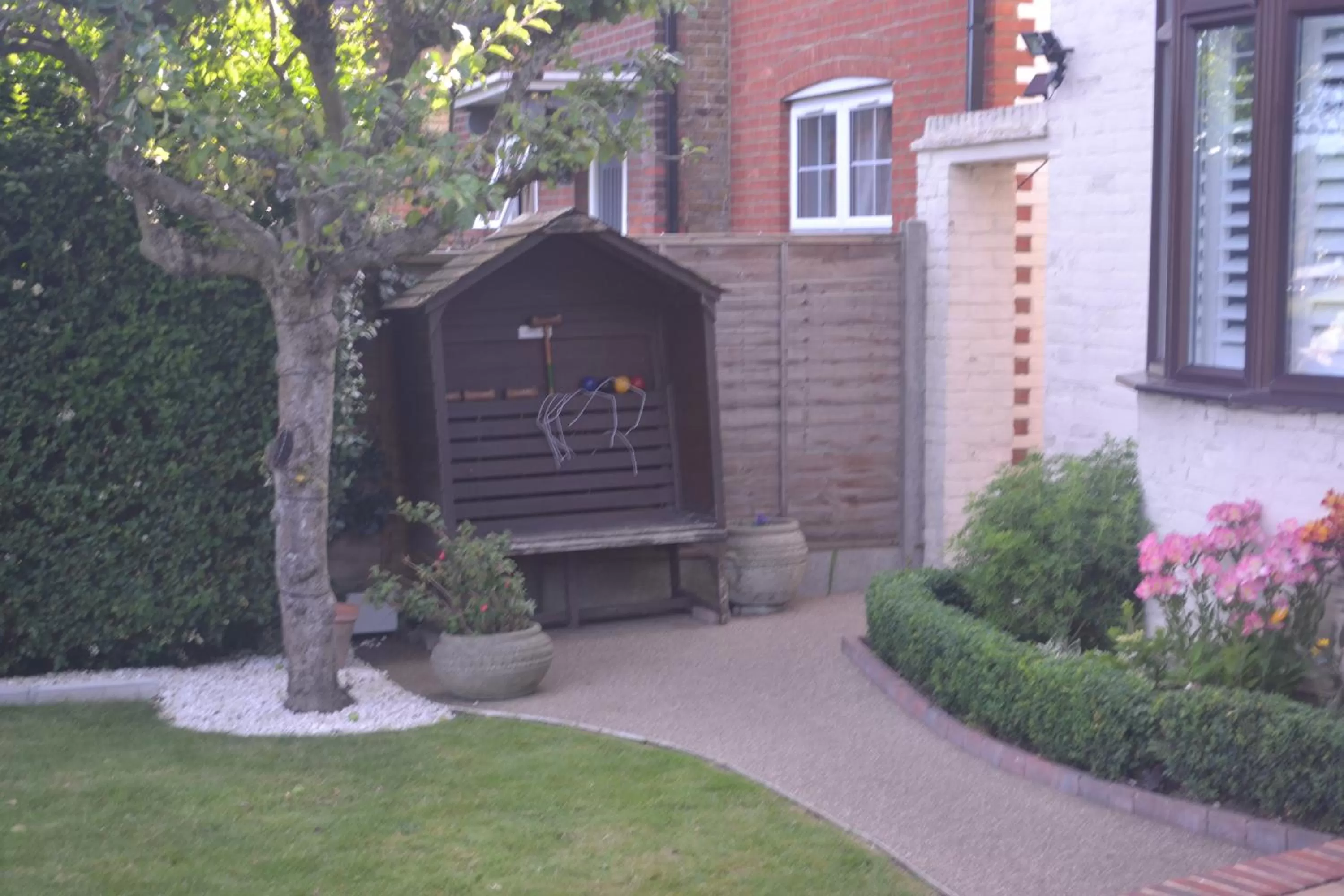 Garden in Harriet House B&B
