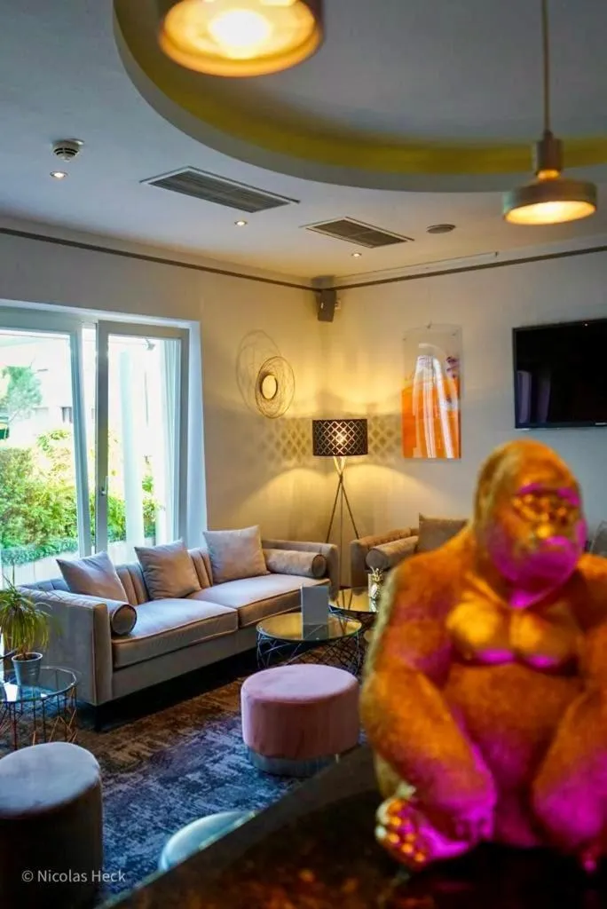 Lounge or bar in Hotel Ambiente Walldorf