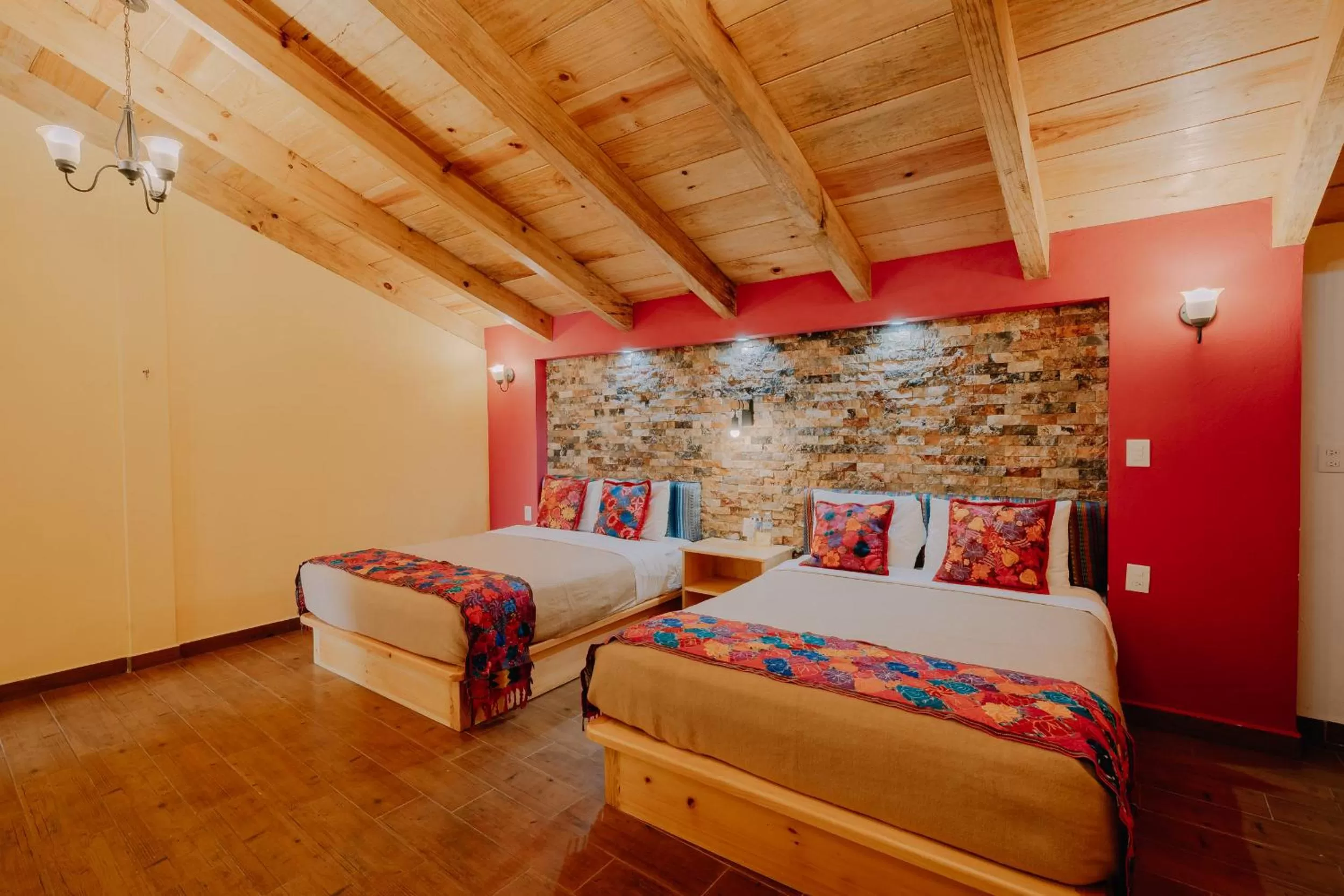 Photo of the whole room, Bed in Hotel Cielo y Selva, San Cristobal de las Casas